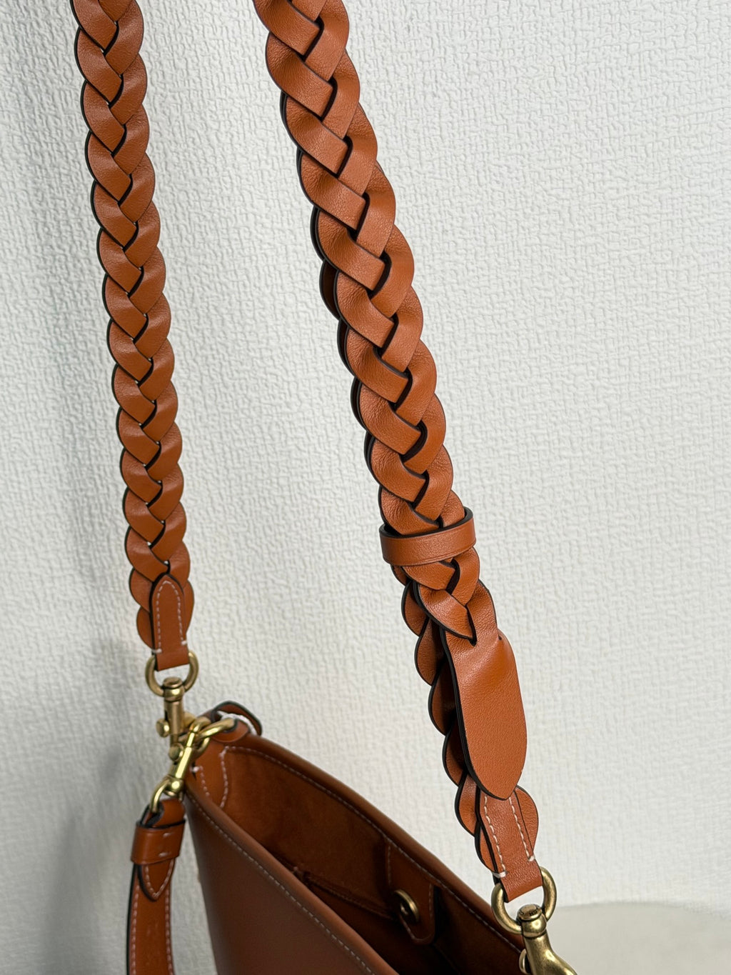 COACH 2WAY Leather Bucket Shoulderbag