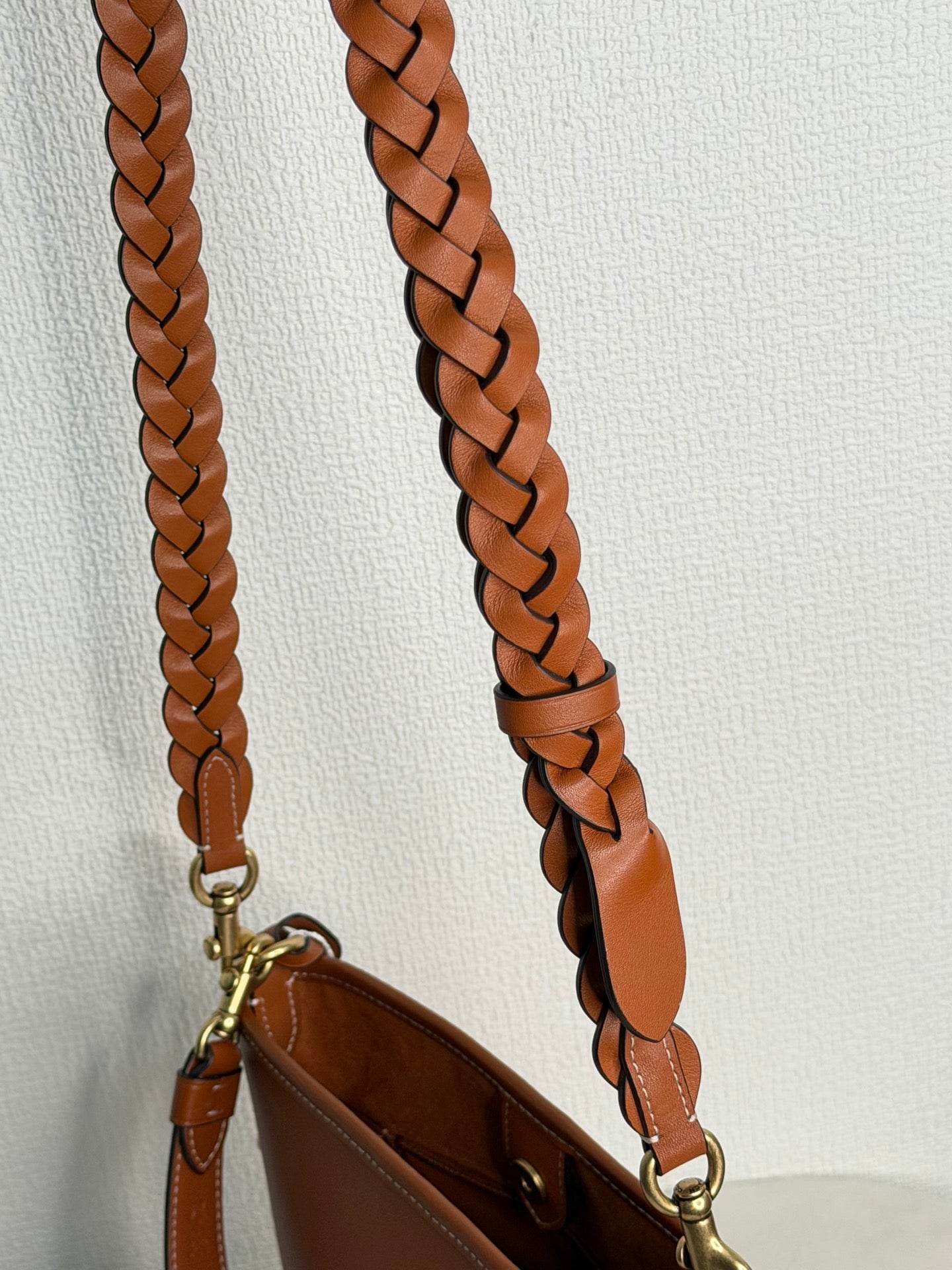 COACH 2WAY Leather Bucket Shoulderbag