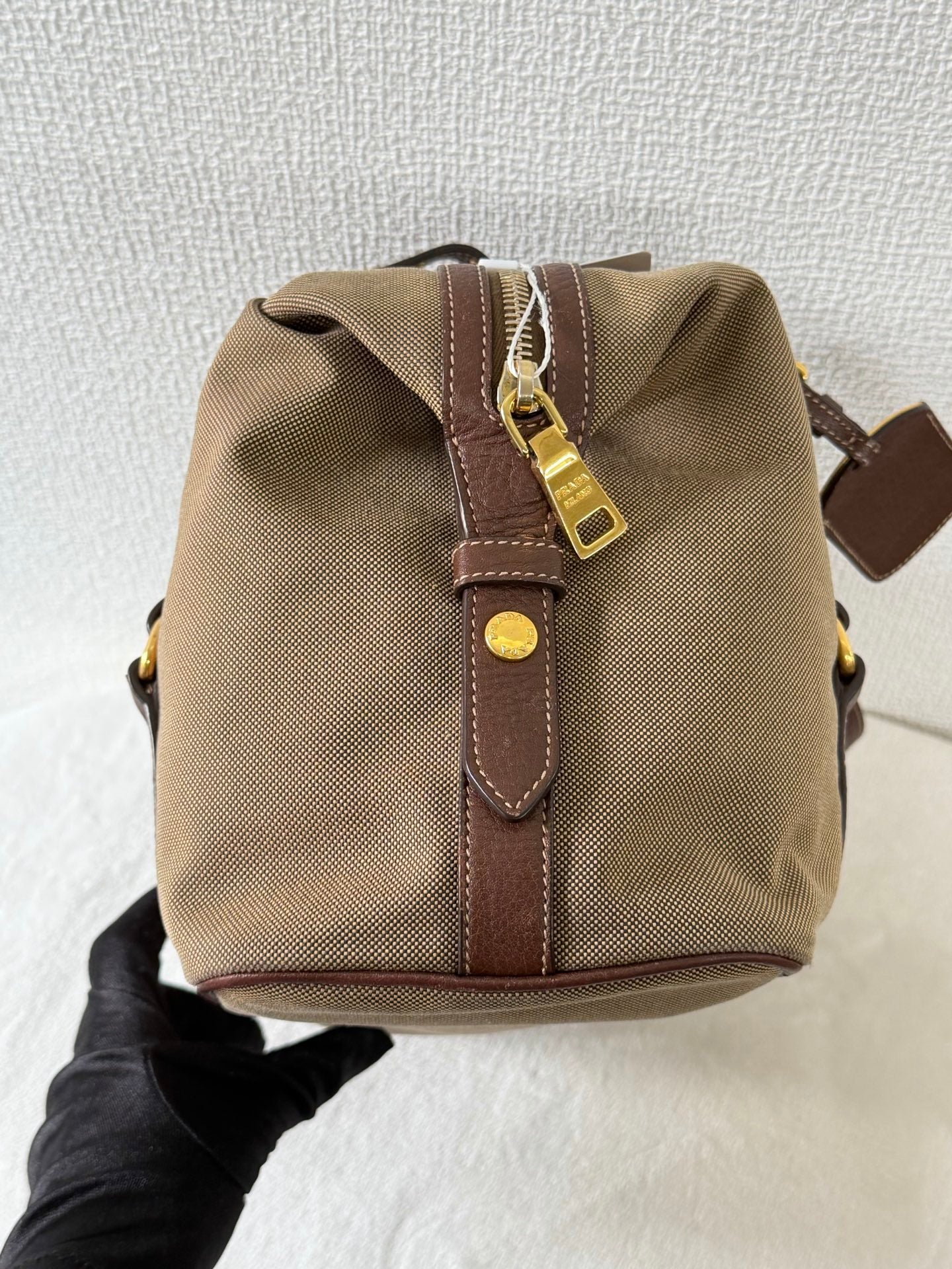 PRADA Canvas Pre-loved Handbag