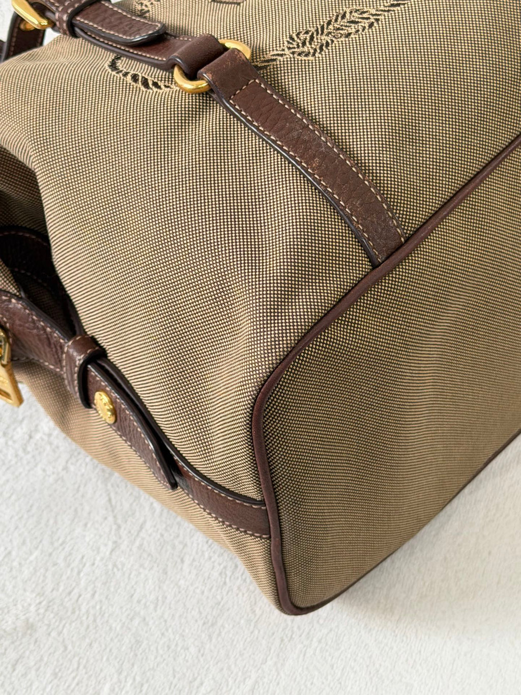 PRADA Canvas Pre-loved Handbag