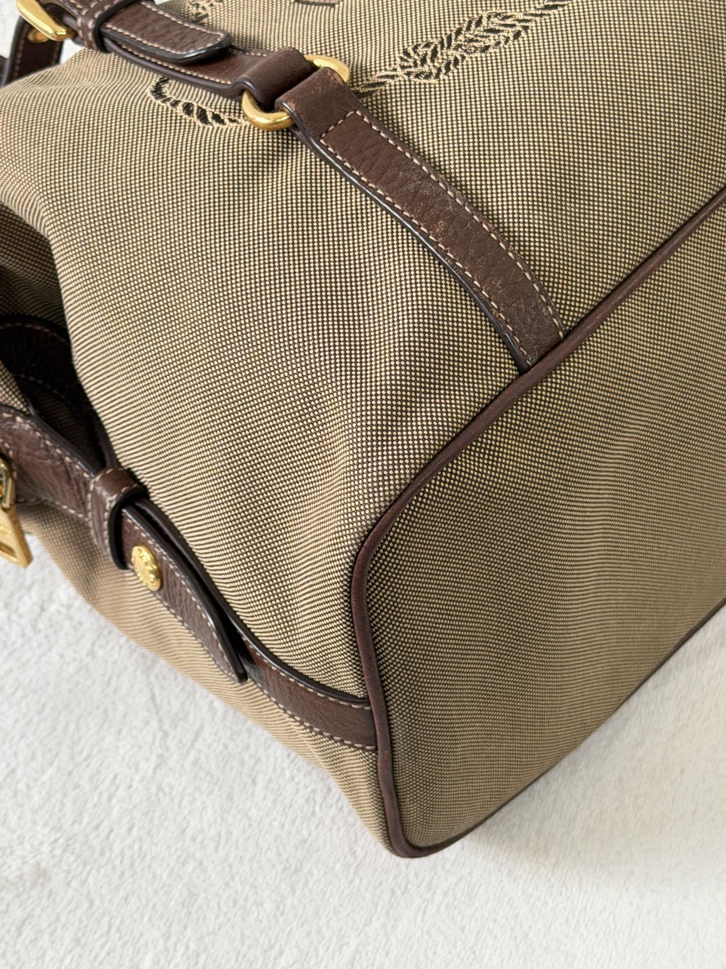 PRADA Canvas Pre-loved Handbag