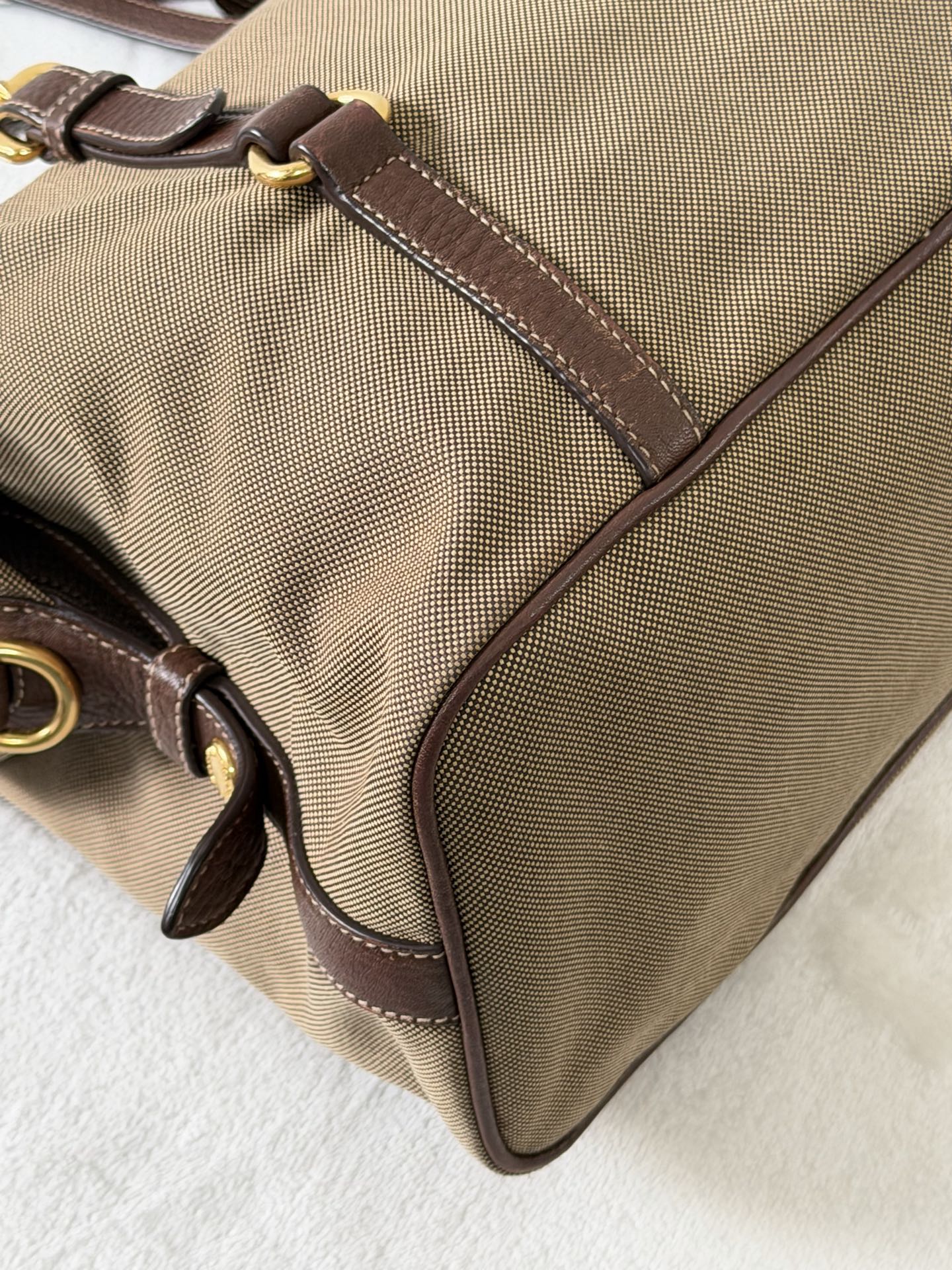 PRADA Canvas Pre-loved Handbag