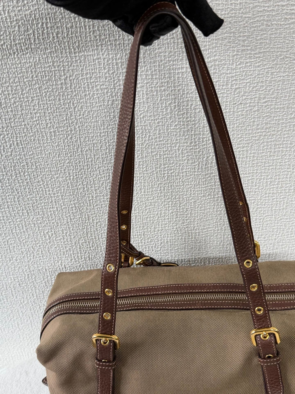 PRADA Canvas Pre-loved Handbag