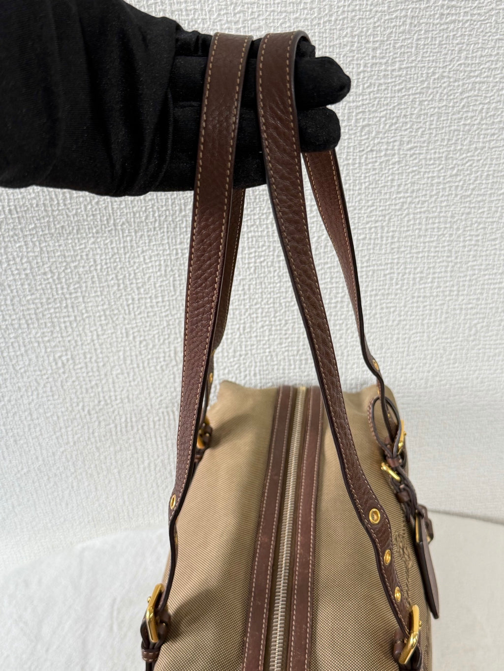 PRADA Canvas Pre-loved Handbag
