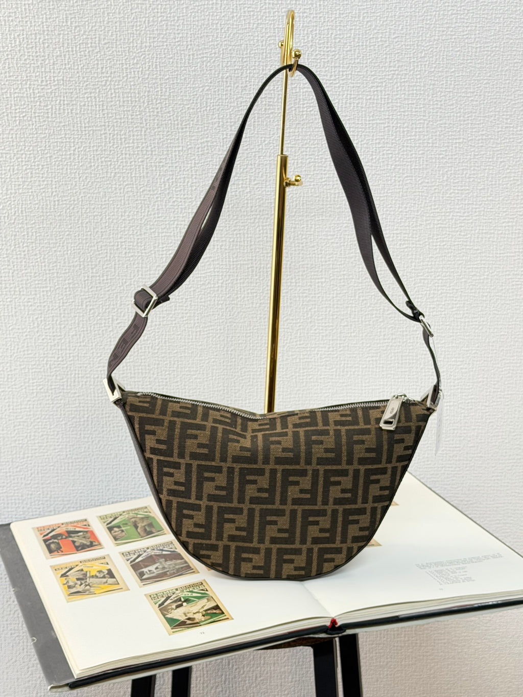 FENDI Zucca  Melon Hobobag