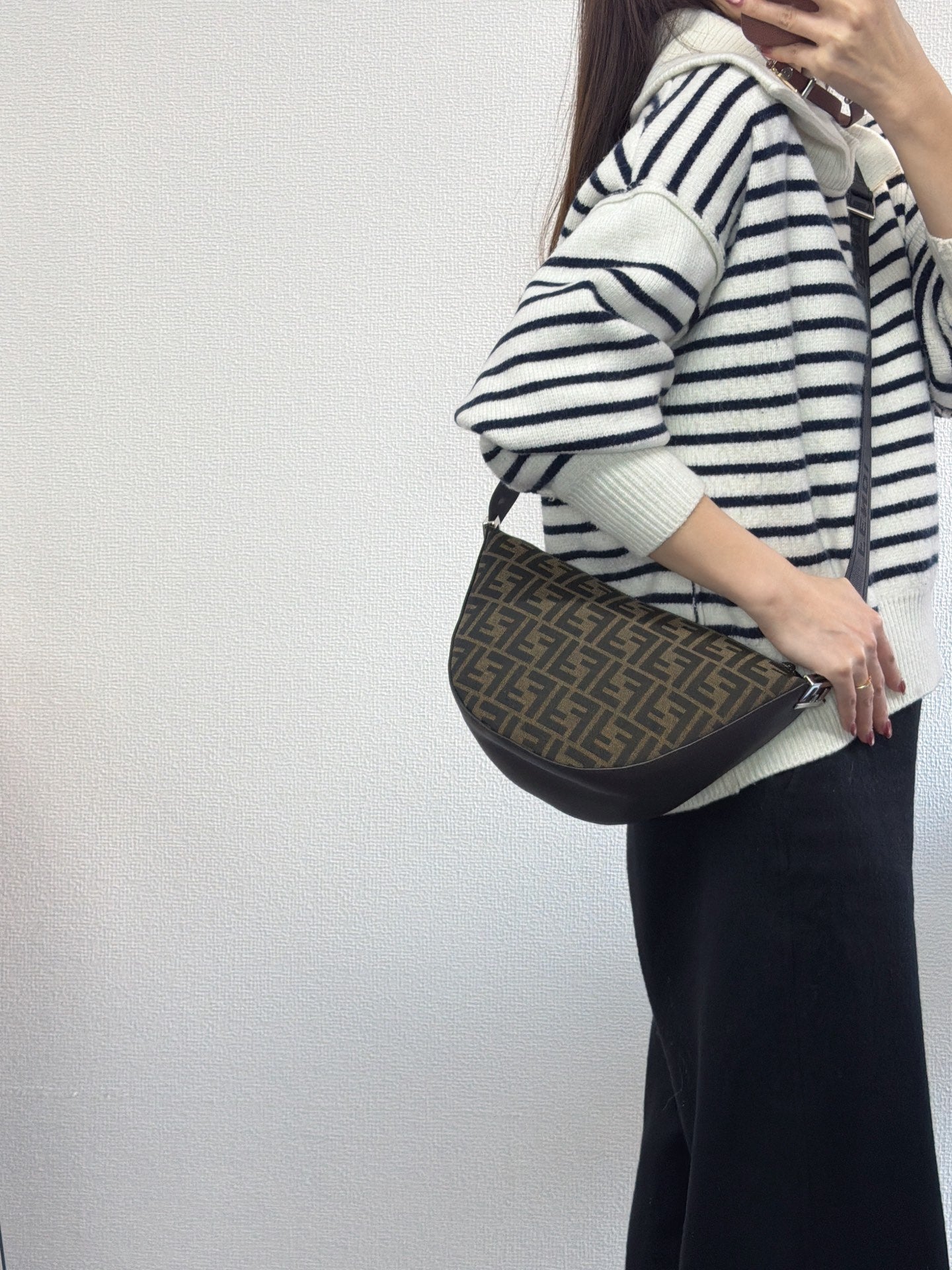 FENDI Zucca  Melon Hobobag