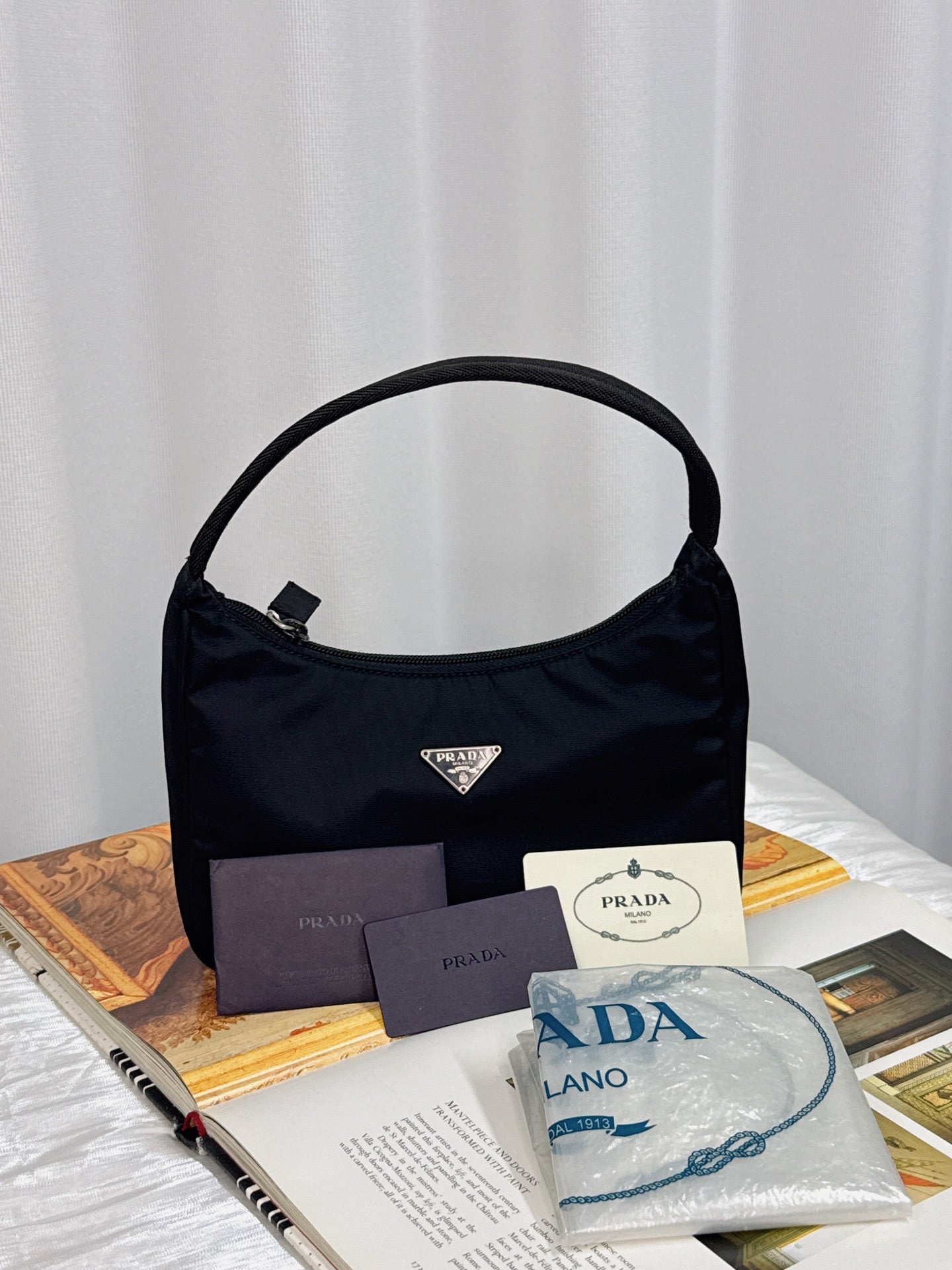 PRADA Nylon Mini Hobobag