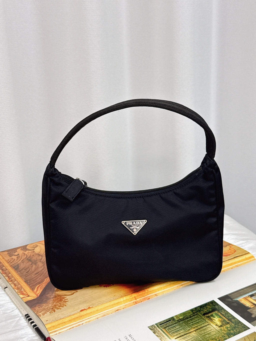 PRADA Nylon Mini Hobobag