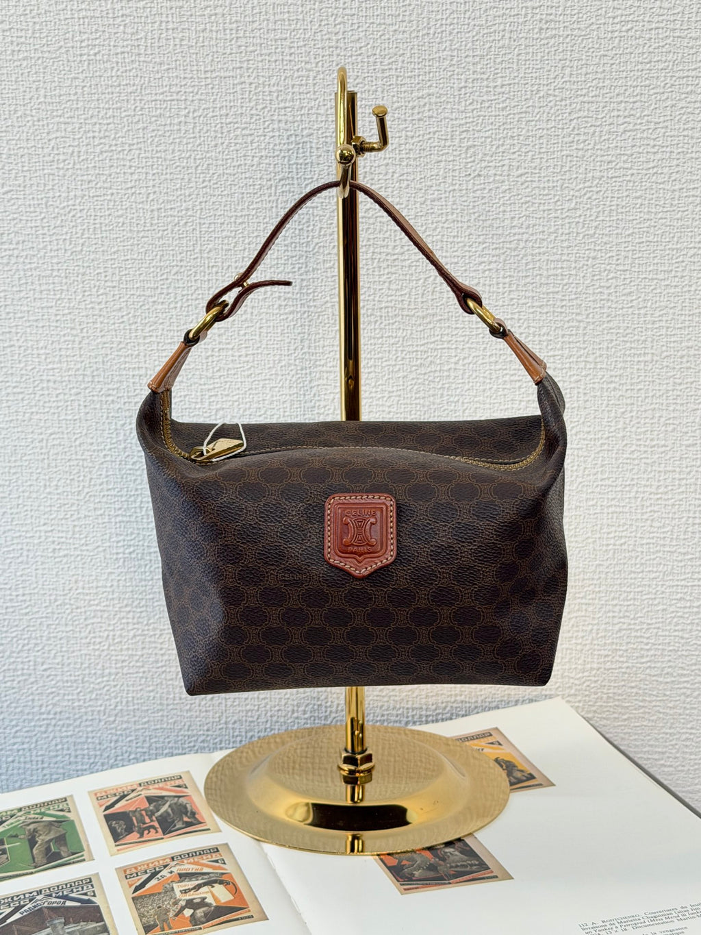 CELINE Macadam Handbag