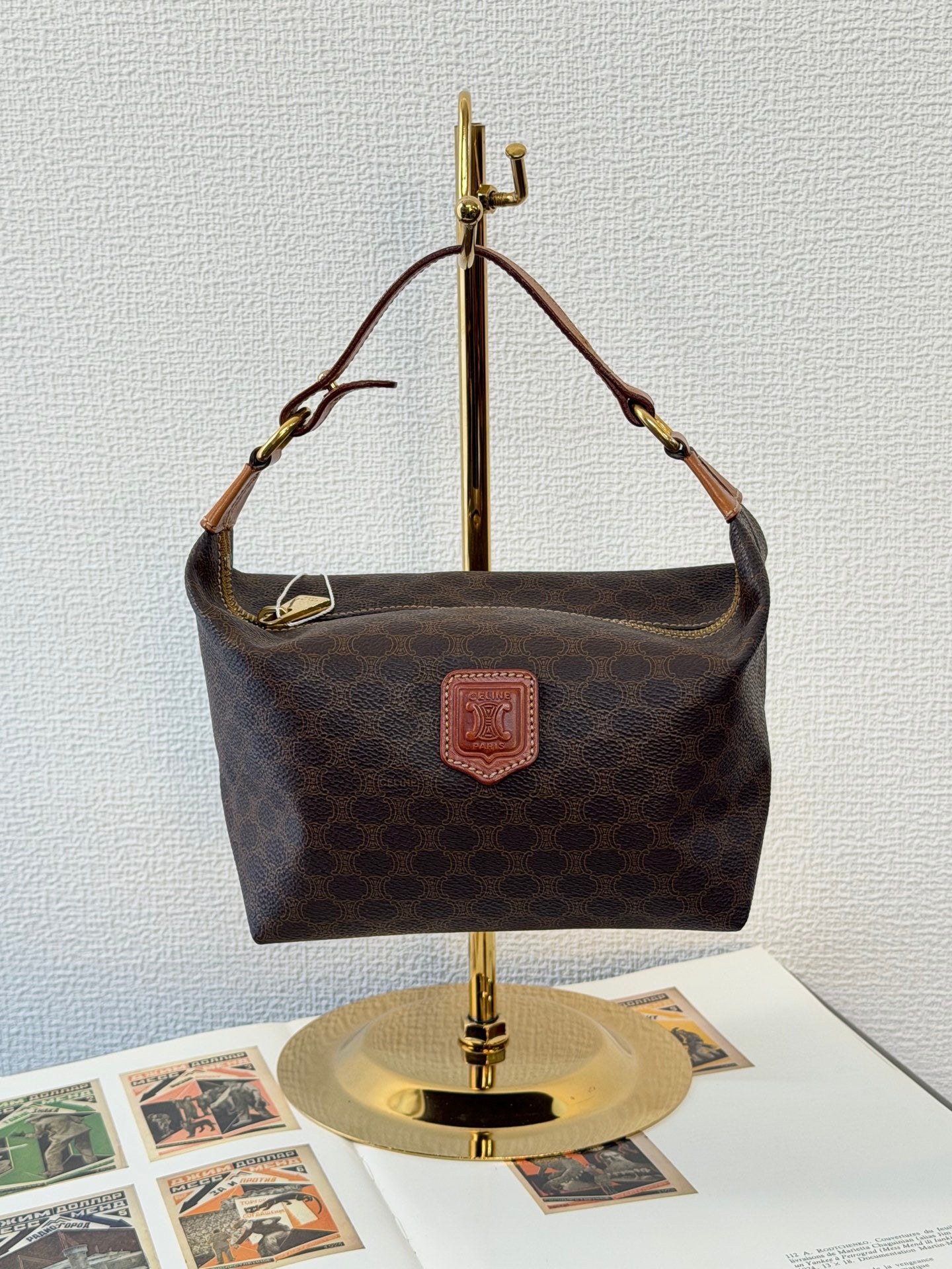 CELINE Macadam Handbag