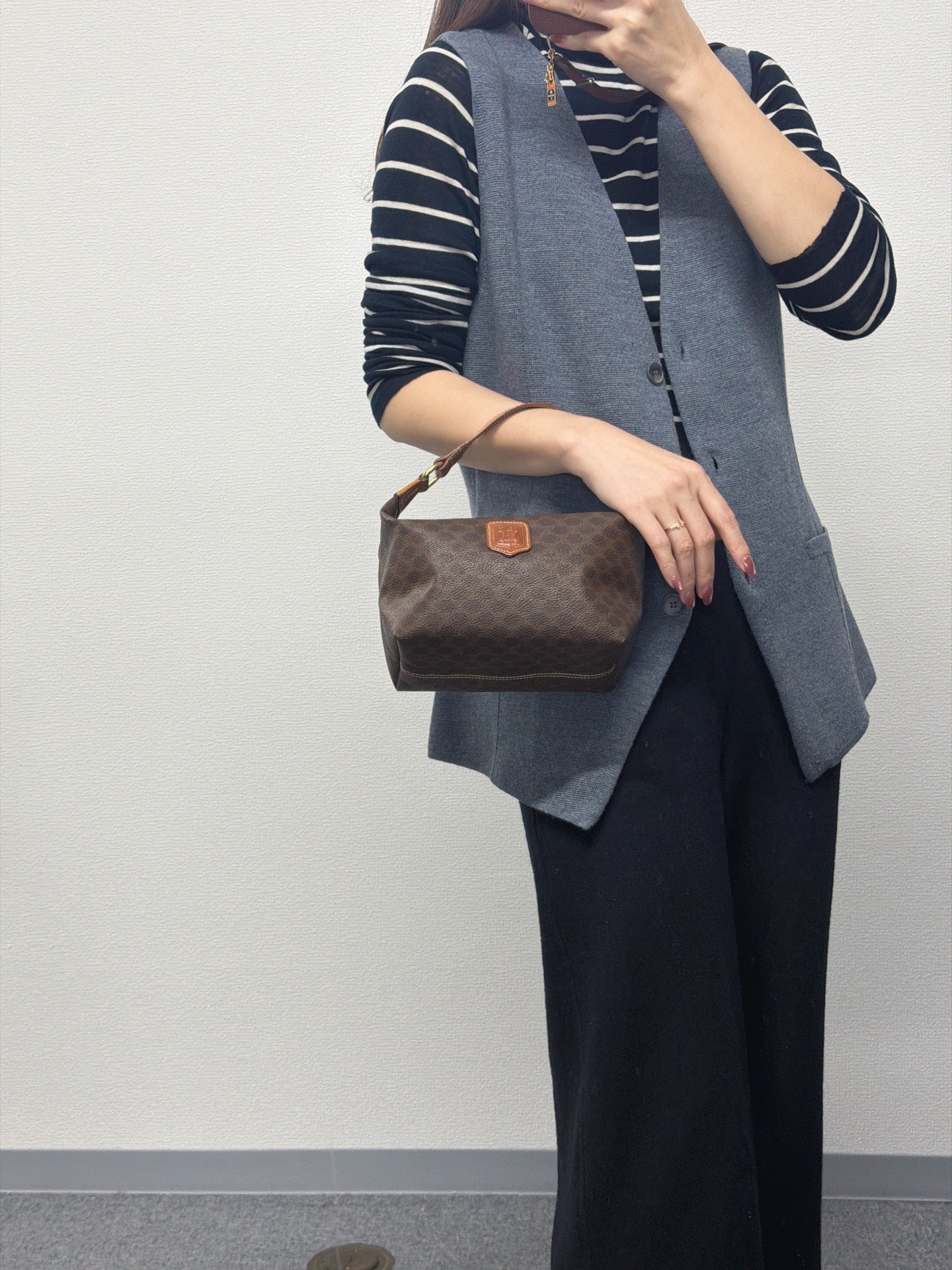 CELINE Macadam Handbag