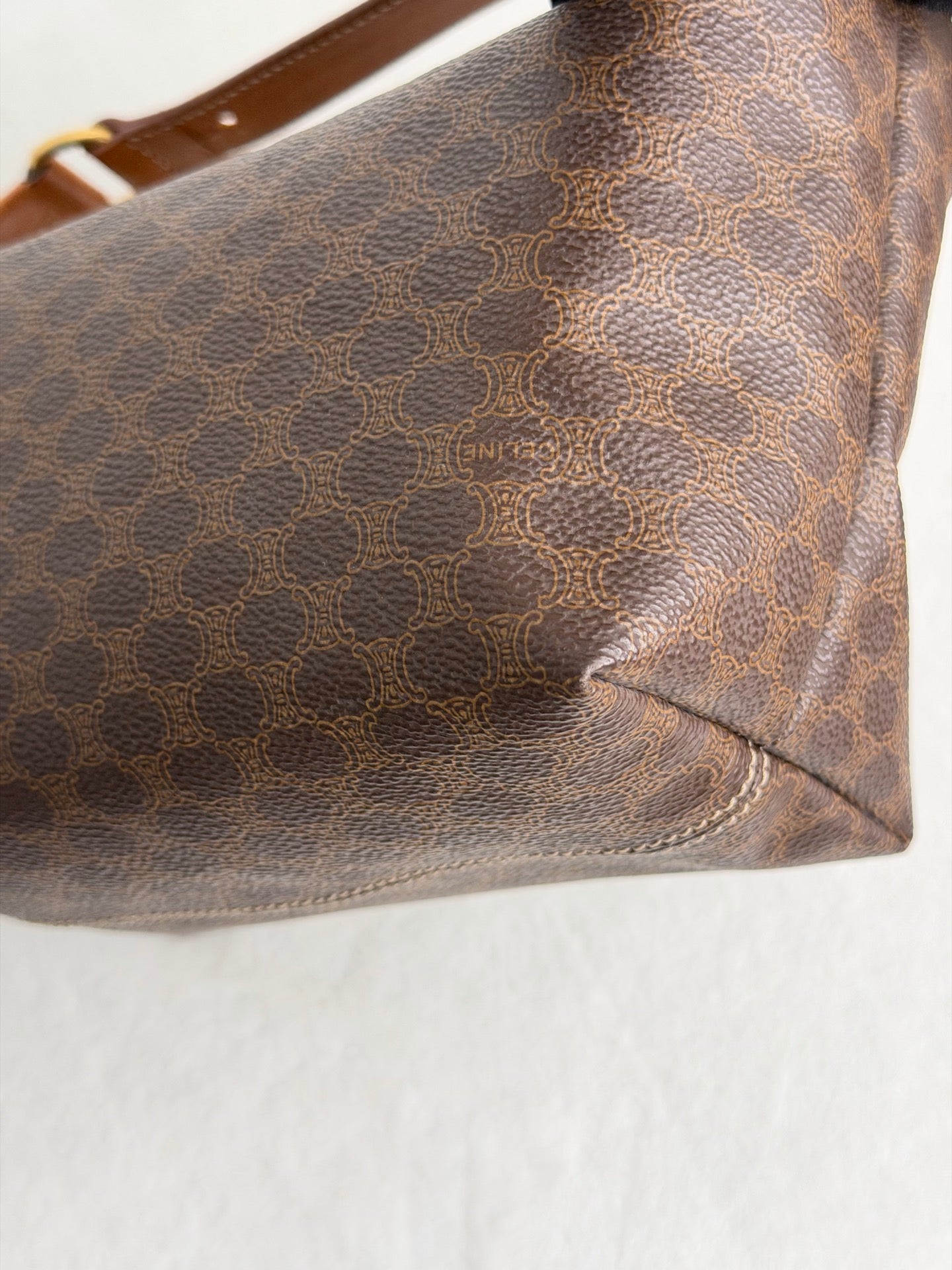 CELINE Macadam Handbag
