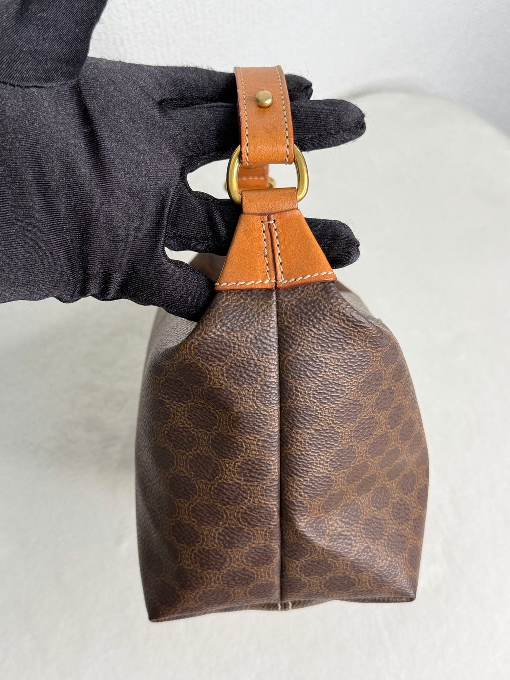 CELINE Macadam Handbag