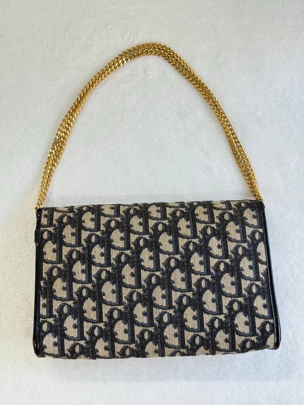 CHRISTIAN DIOR Oblique Flap Chainbag