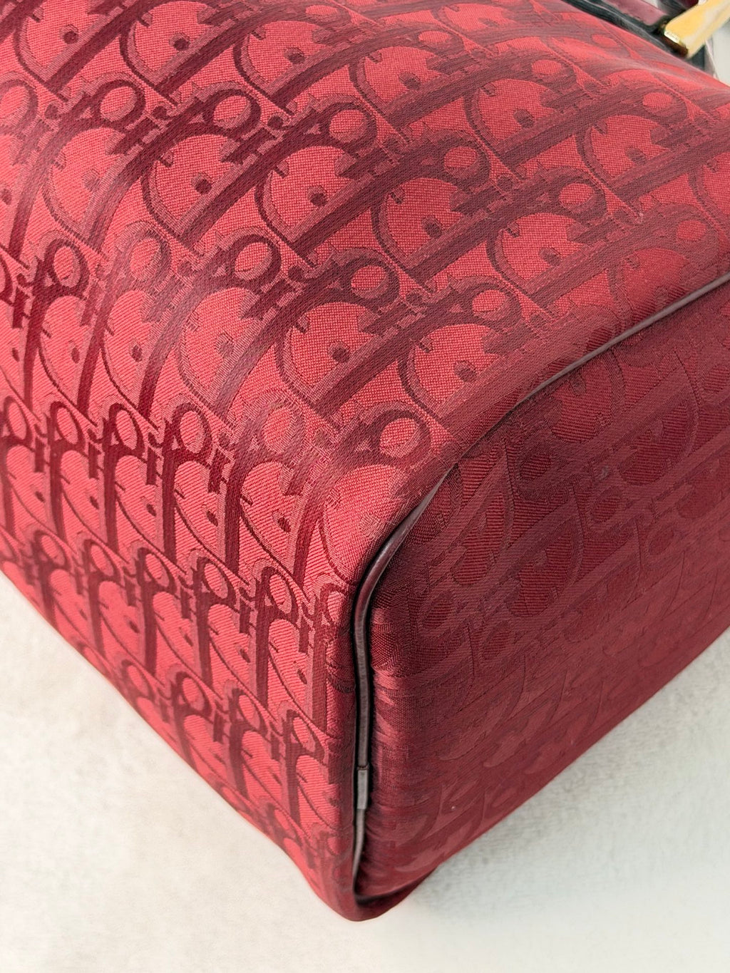 CHRISTIAN DIOR Oblique Boston Handbag