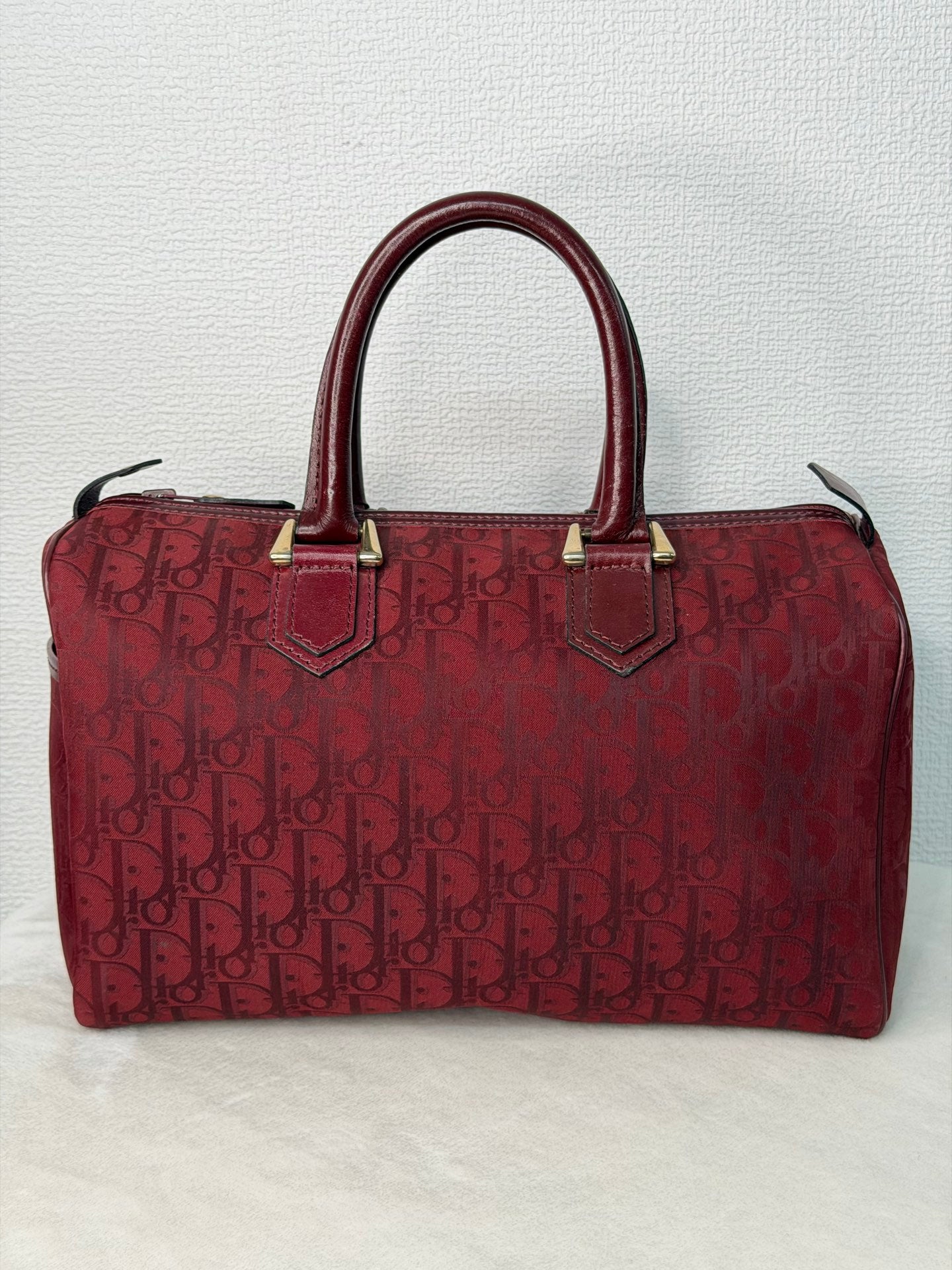 CHRISTIAN DIOR Oblique Boston Handbag