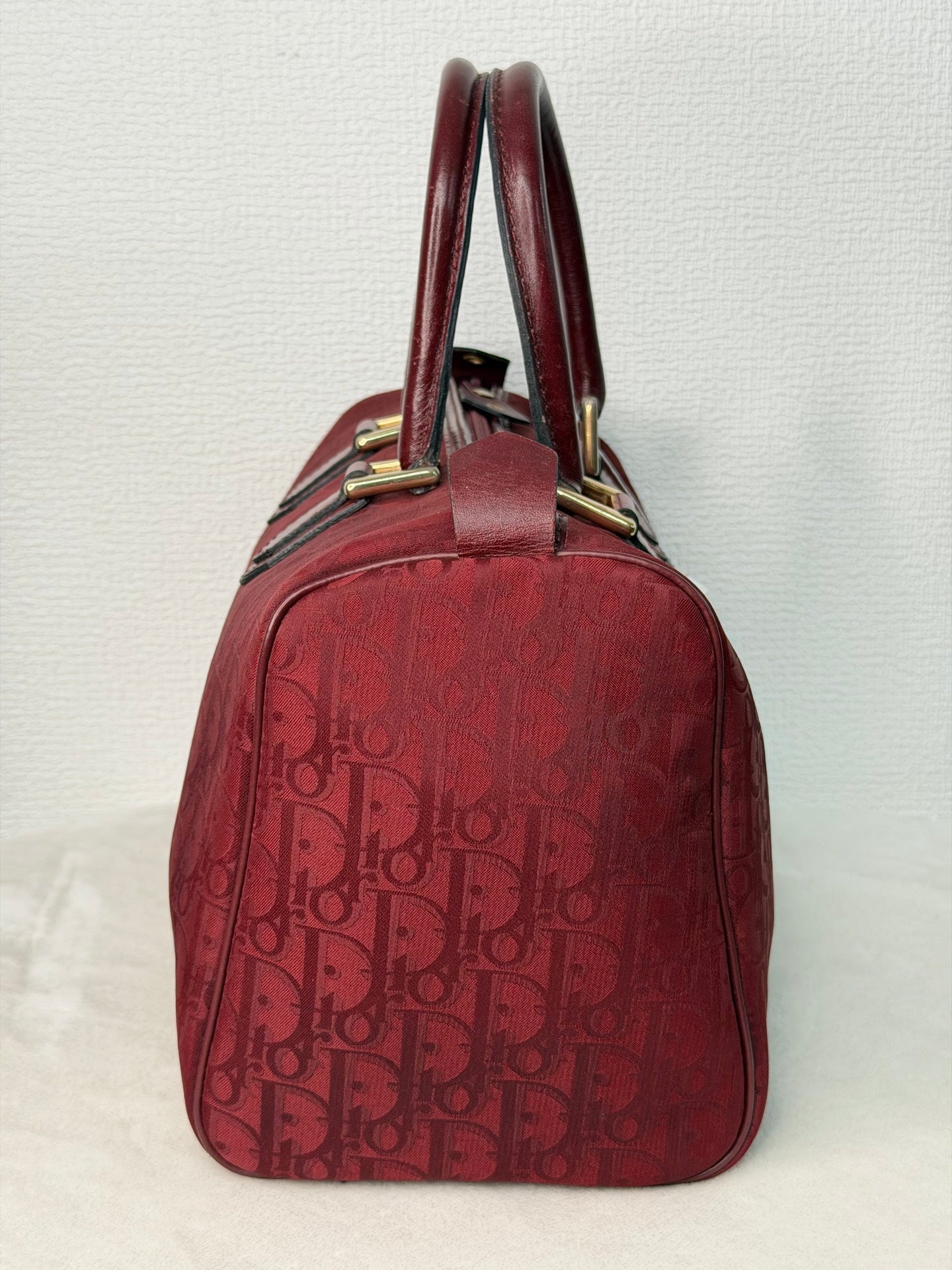 CHRISTIAN DIOR Oblique Boston Handbag
