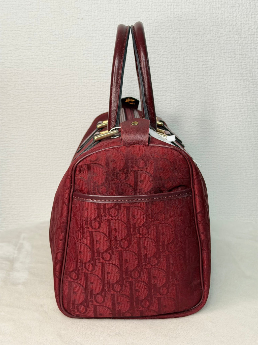 CHRISTIAN DIOR Oblique Boston Handbag