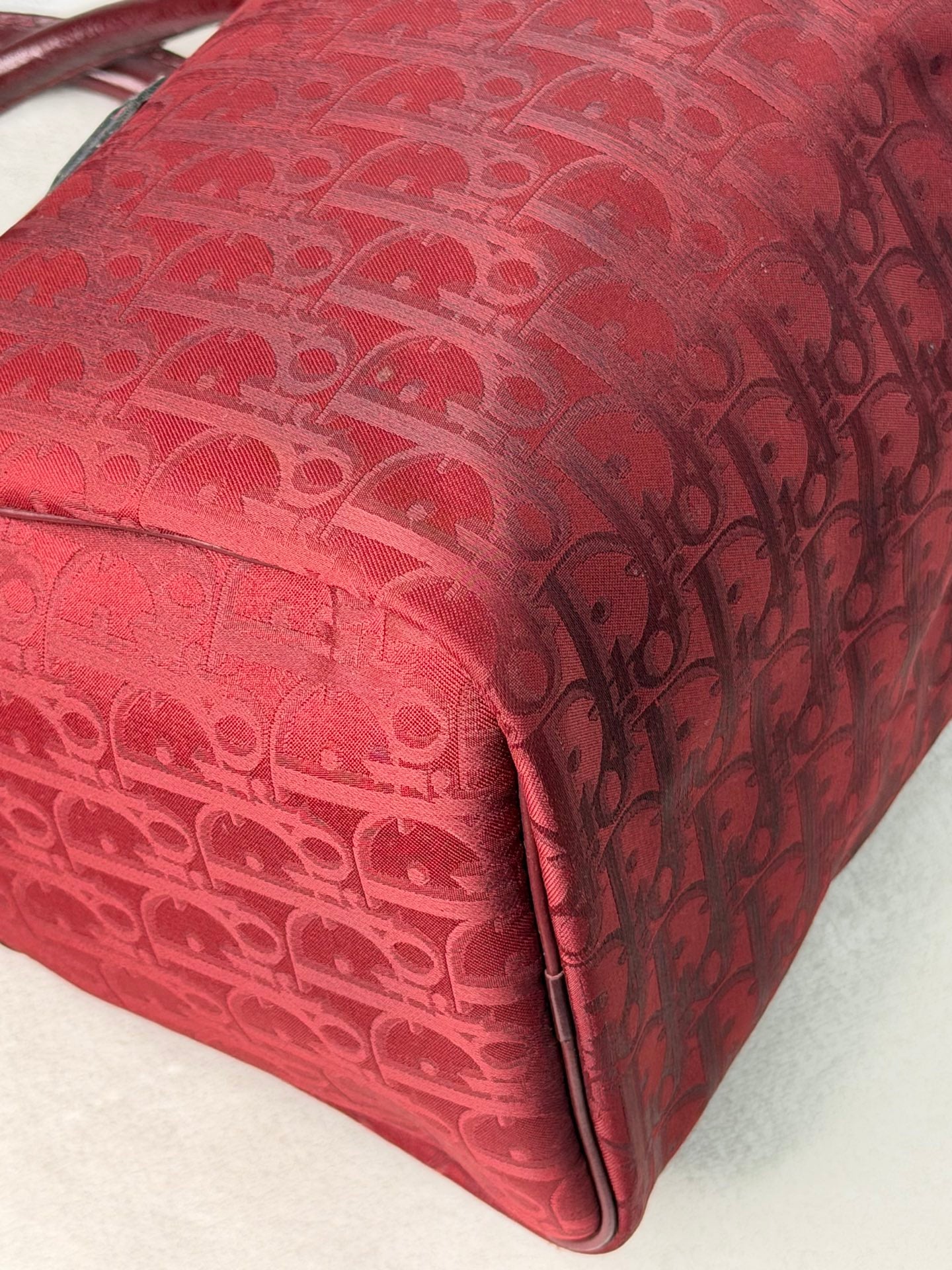 CHRISTIAN DIOR Oblique Boston Handbag
