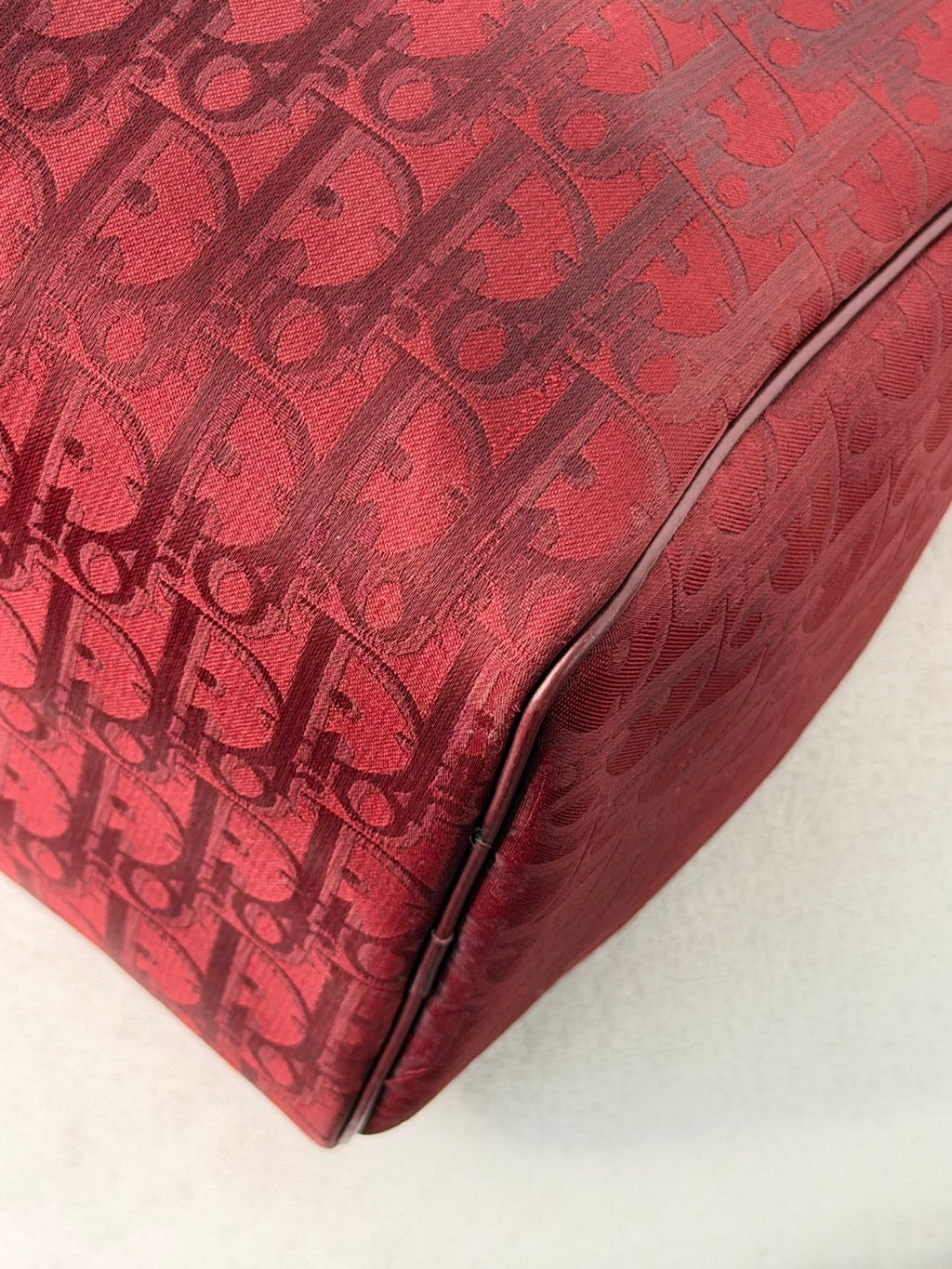 CHRISTIAN DIOR Oblique Boston Handbag
