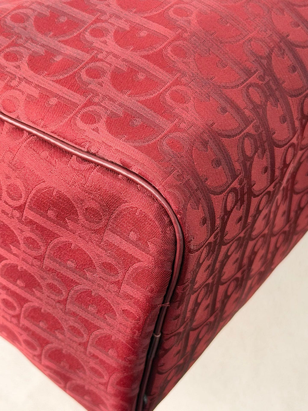 CHRISTIAN DIOR Oblique Boston Handbag