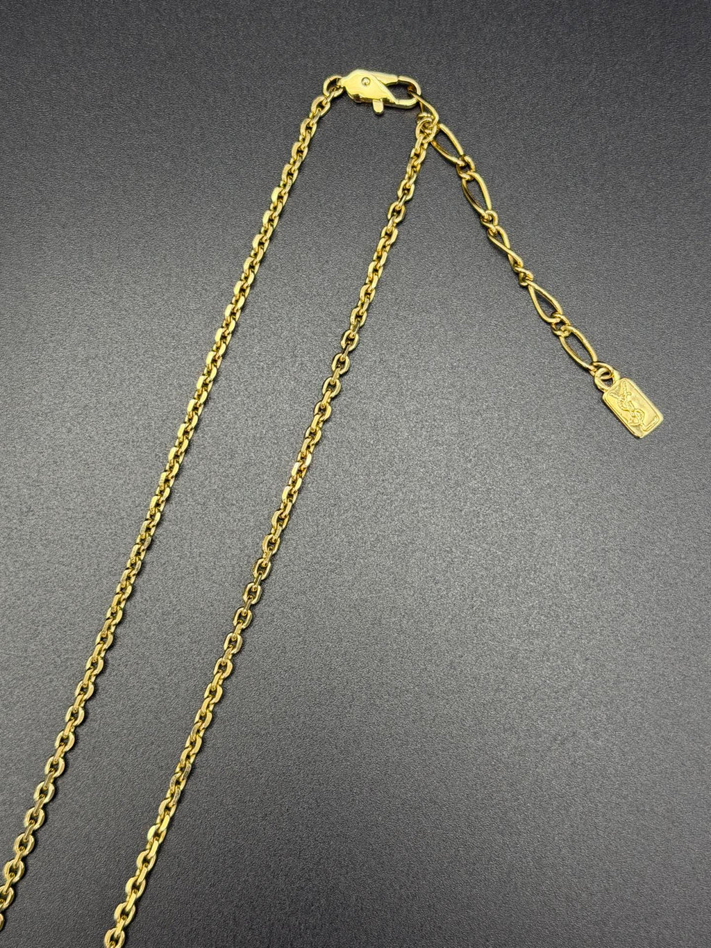 Saint Laurent Logo Necklace