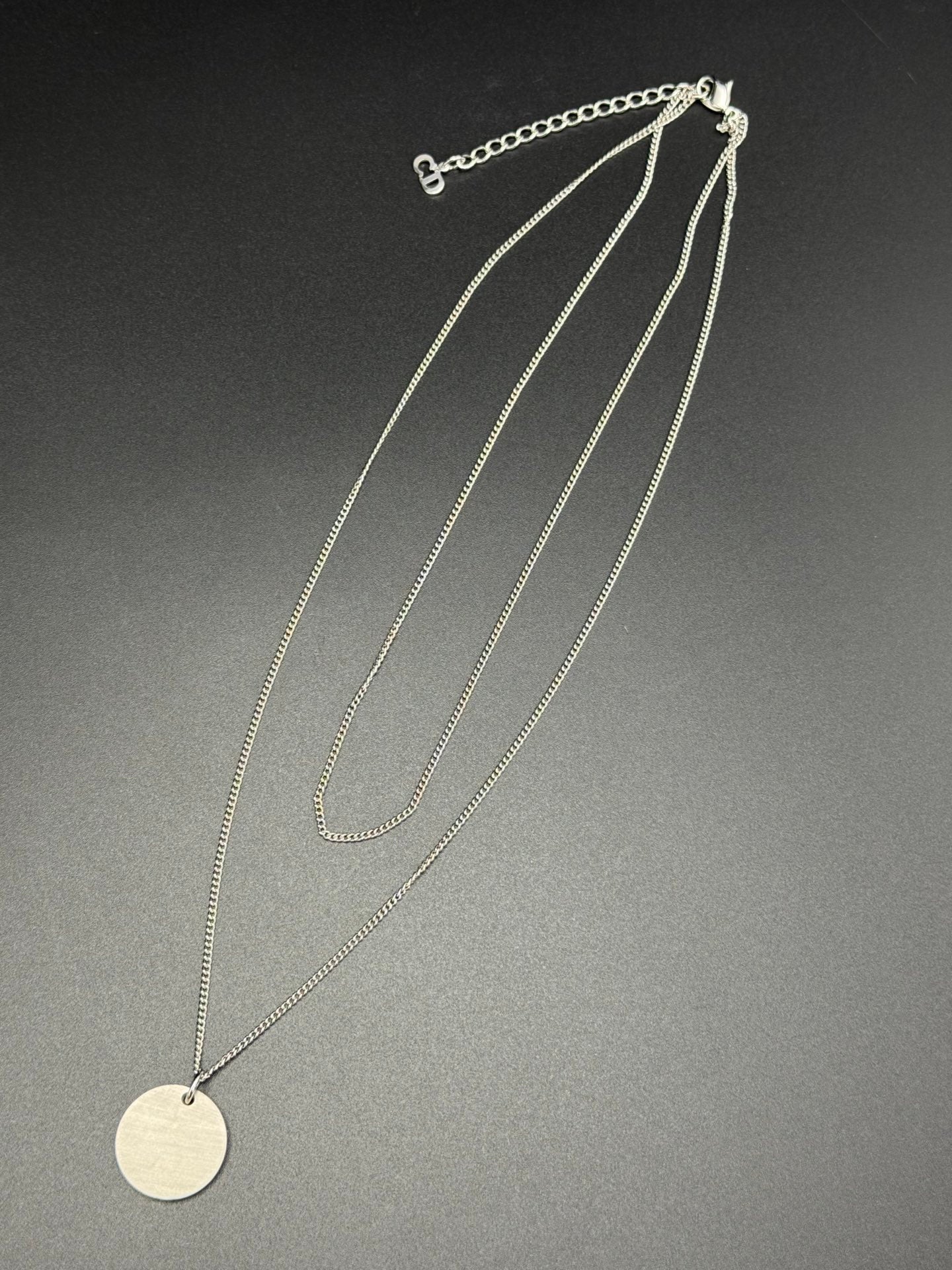 CHRISTIAN DIOR Double-layered Pre-loved Necklace