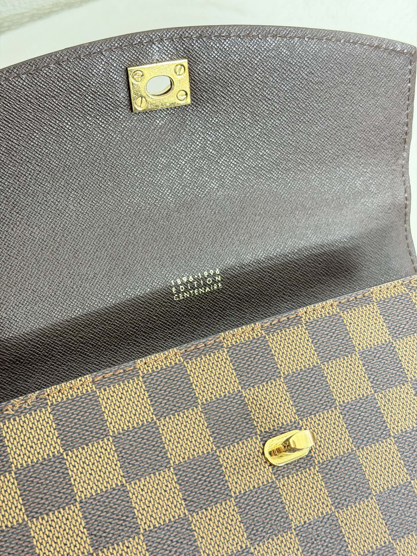 LOUIS VUITTON Damier Kelly MillionYear Memorial Edition Limited
