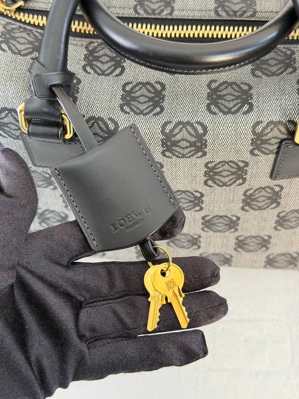 LOEWE Anagram All-over pattern Handbag