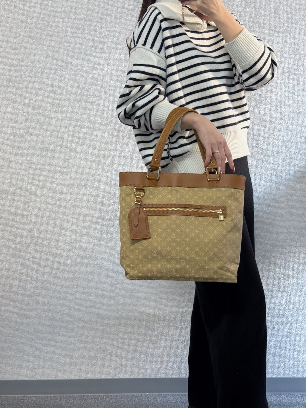 LOUIS VUITTON Denim Monogram Totebag