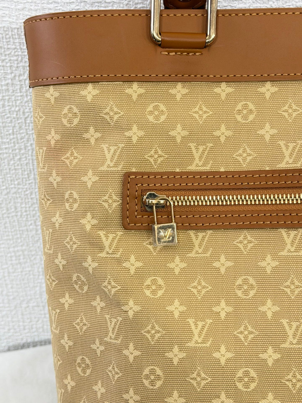 LOUIS VUITTON Denim Monogram Totebag