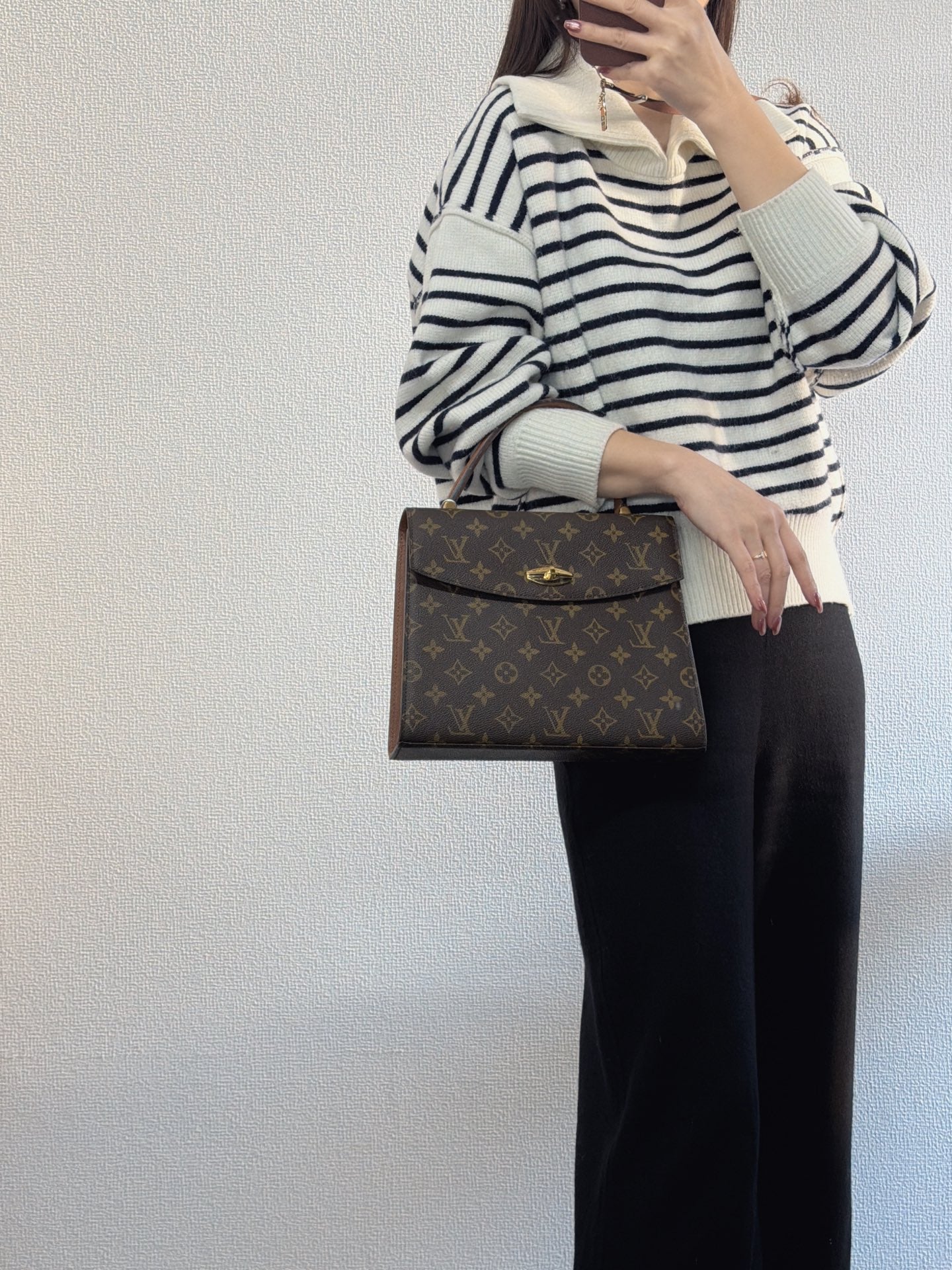 LOUIS VUITTON Monogram Kellybag