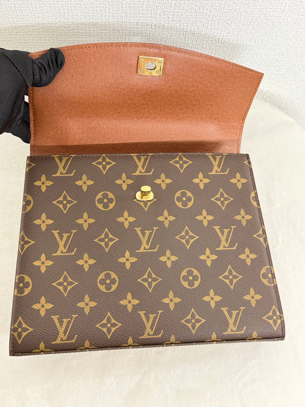 LOUIS VUITTON Monogram Kellybag