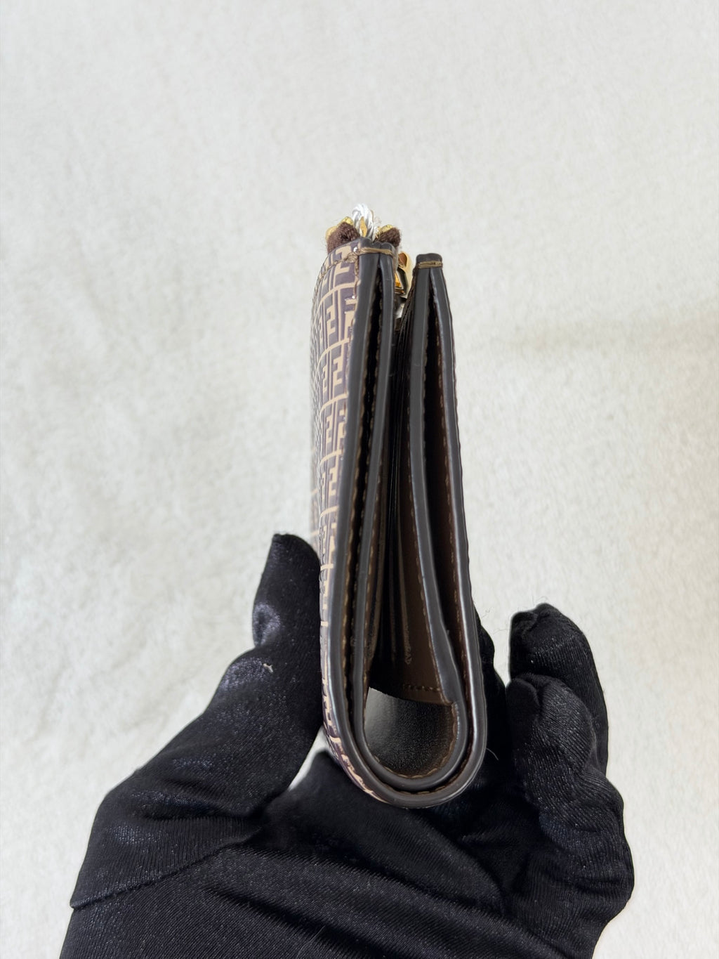 FENDI Zucchino Bifold Wallet
