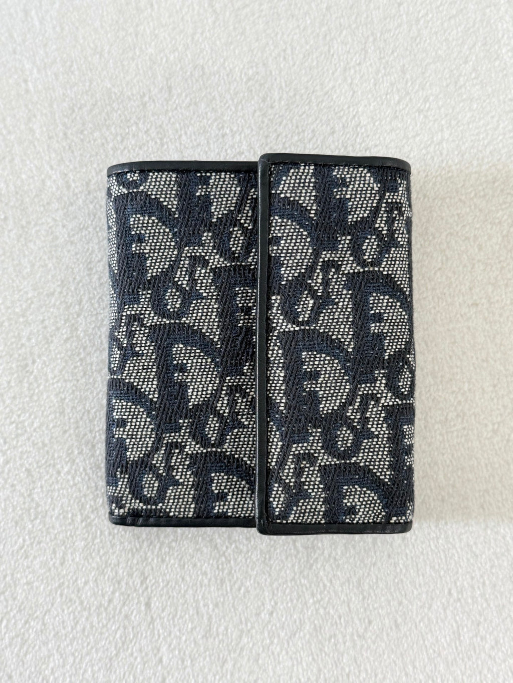 CHRISTIAN DIOR D'Oblique Trifold Wallet