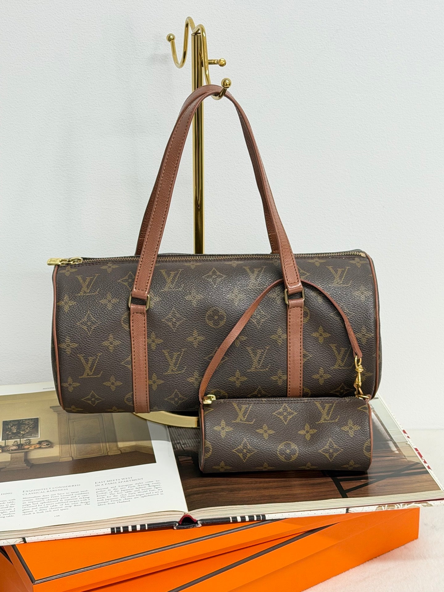LOUIS VUITTON Monogram Pappilion Bagset