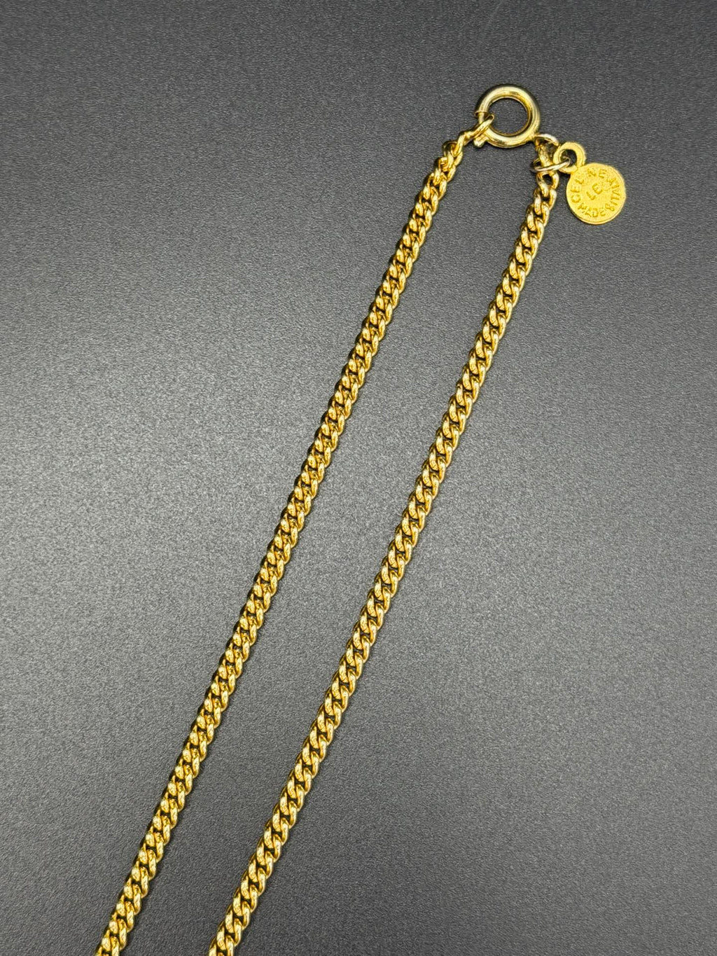 CELINE  Double Ring Necklace