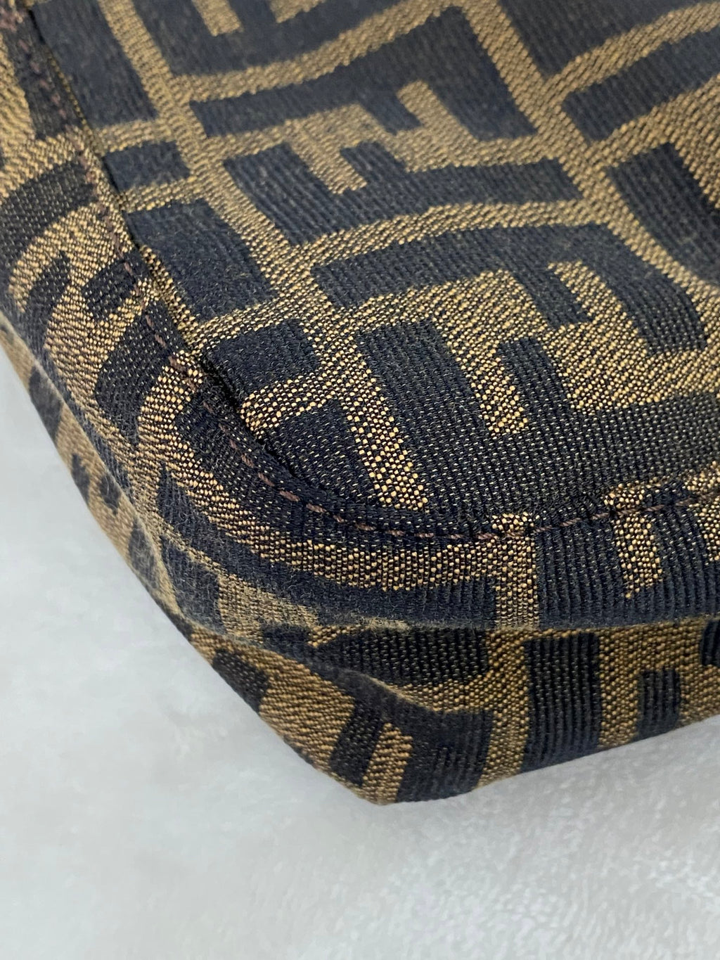 FENDI Zucca Baguette Handbag Mini