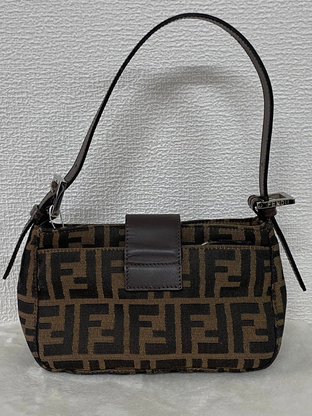 FENDI Zucca Baguette Handbag Mini