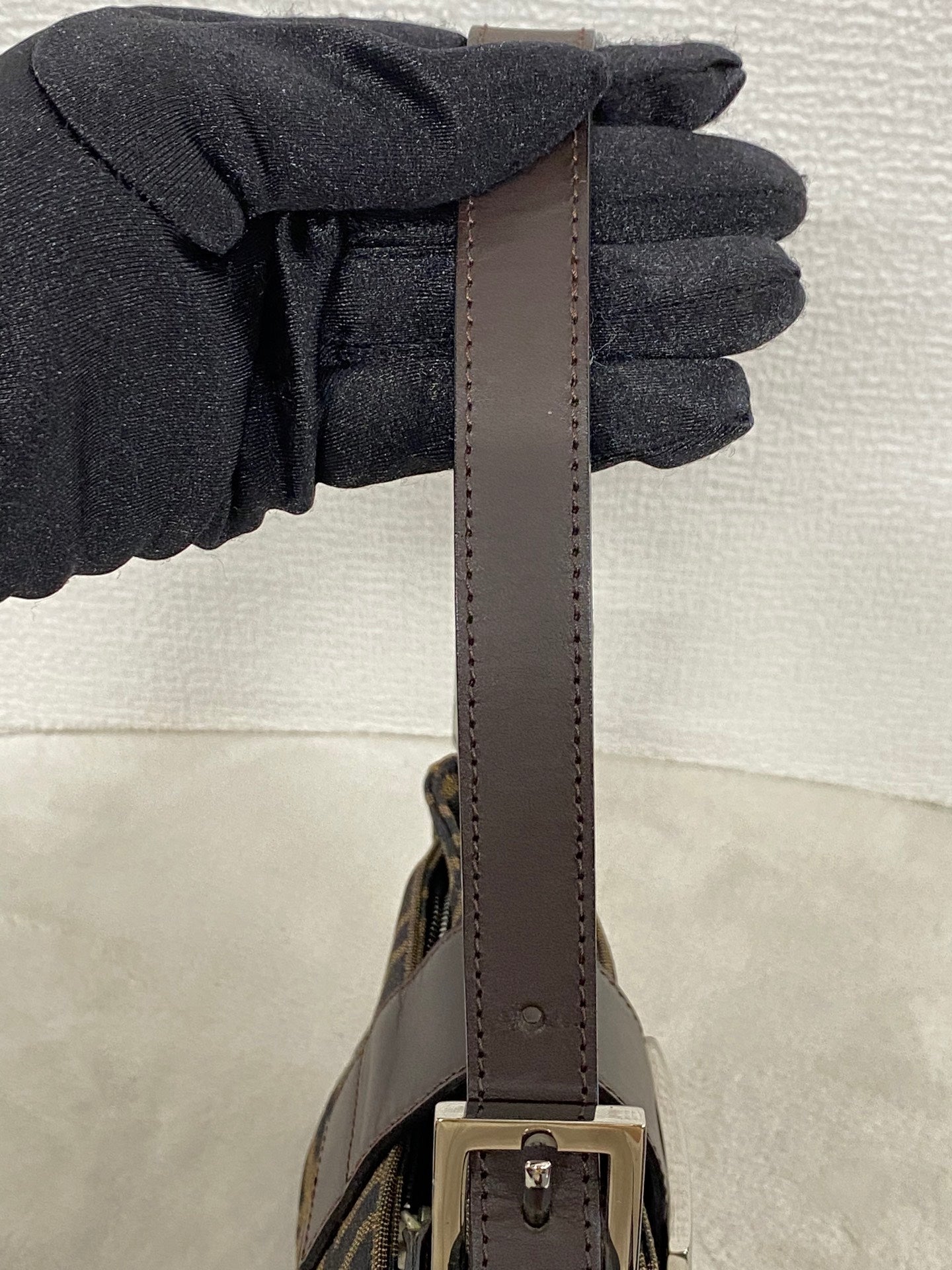 FENDI Zucca Baguette Handbag Mini