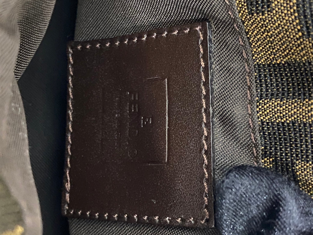FENDI Zucca Baguette Handbag Mini