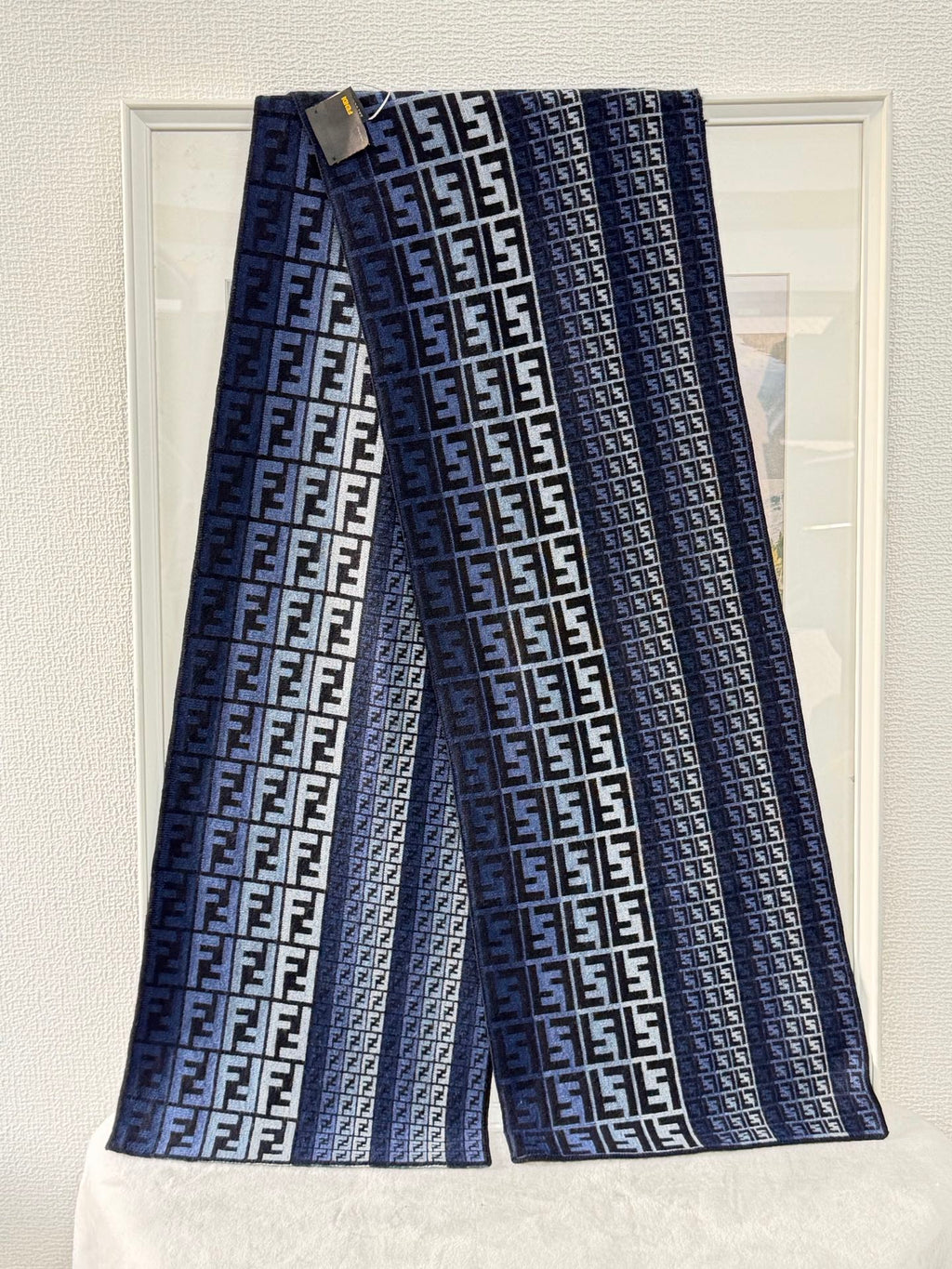 FENDI Zucchino Duration Wool Scarf
