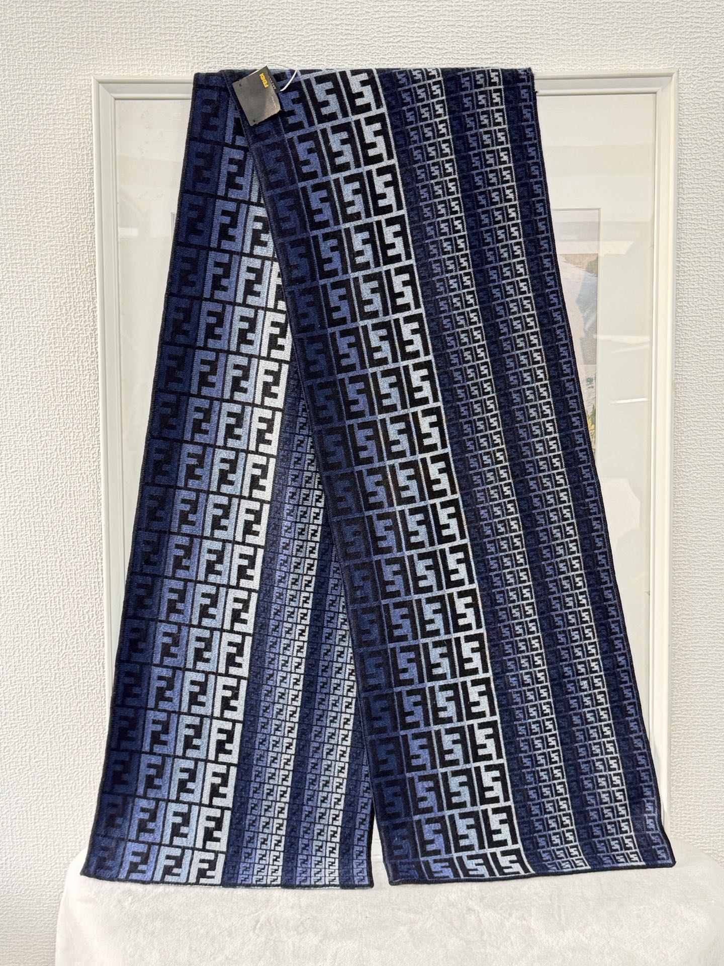 FENDI Zucchino Duration Wool Scarf