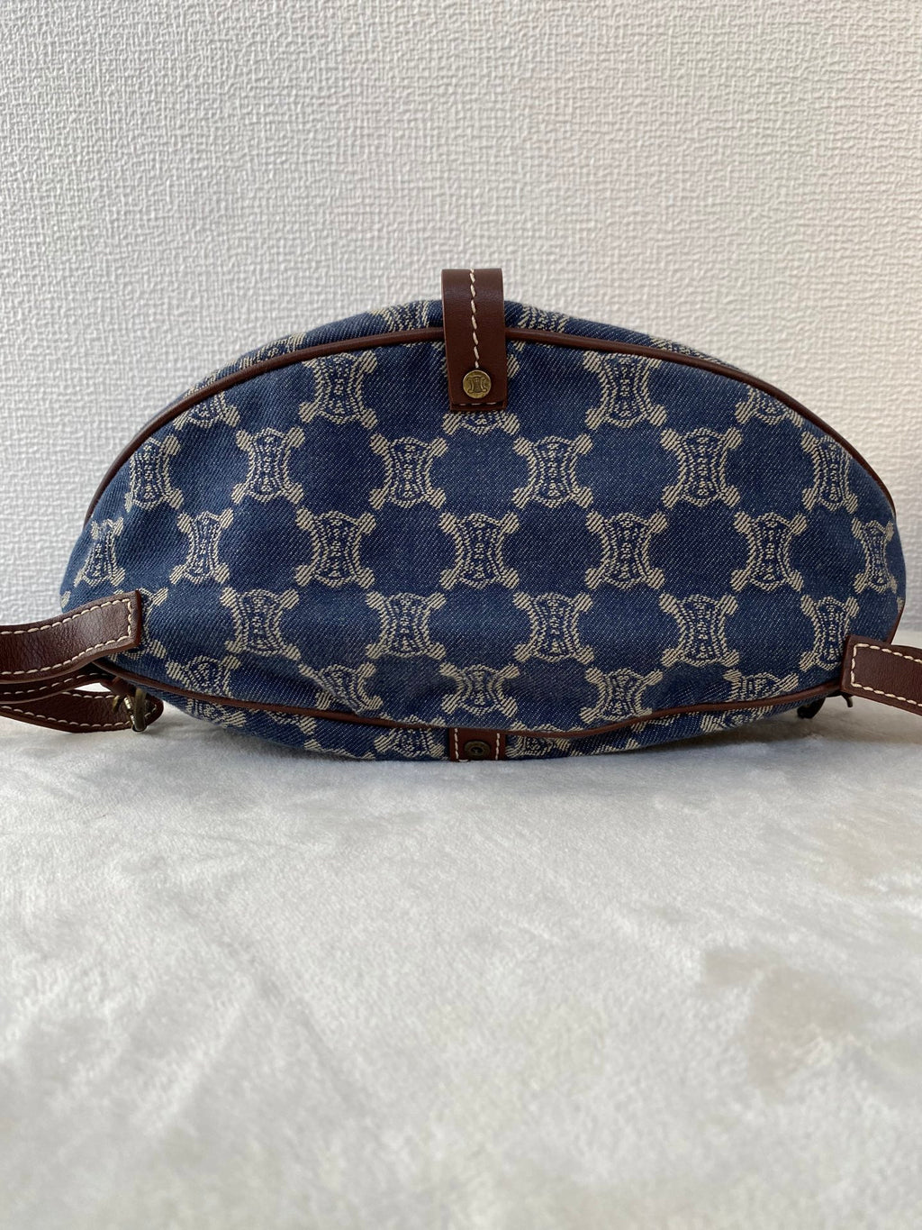CELINE Macadam Denim Backpack