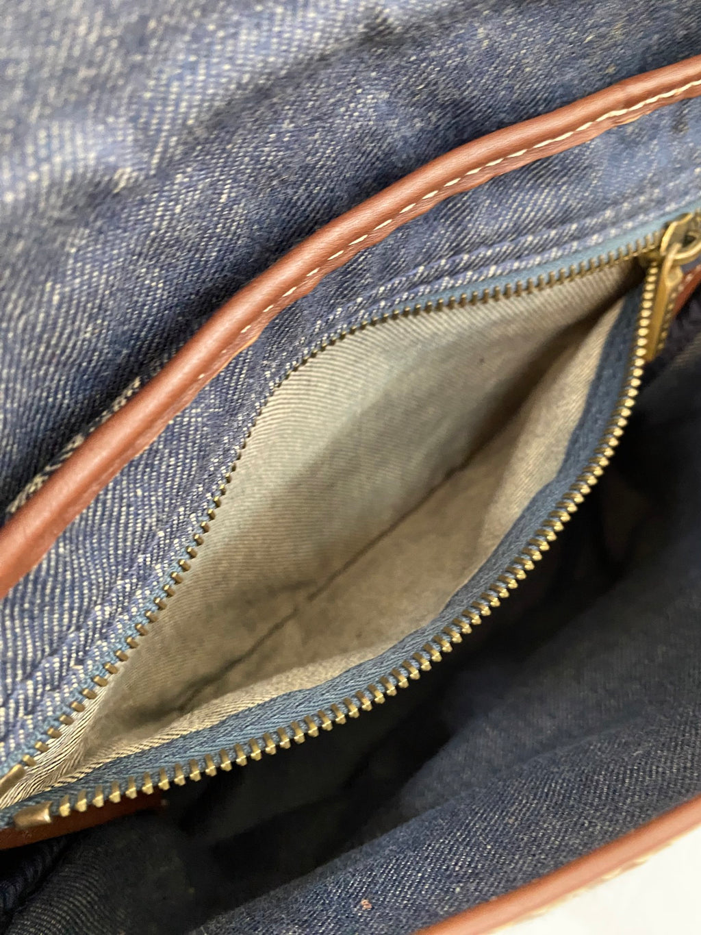 CELINE Macadam Denim Backpack