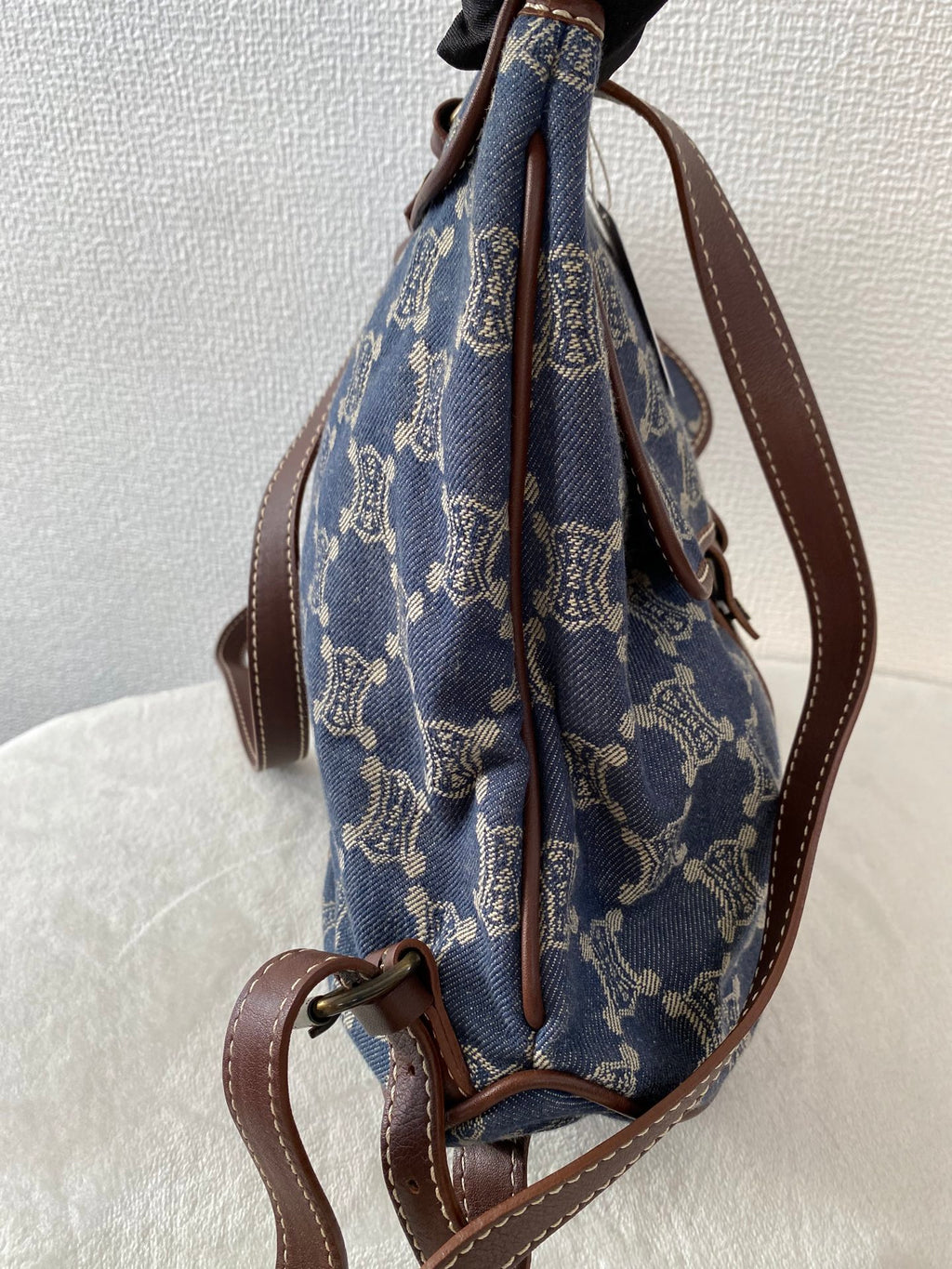 CELINE Macadam Denim Backpack