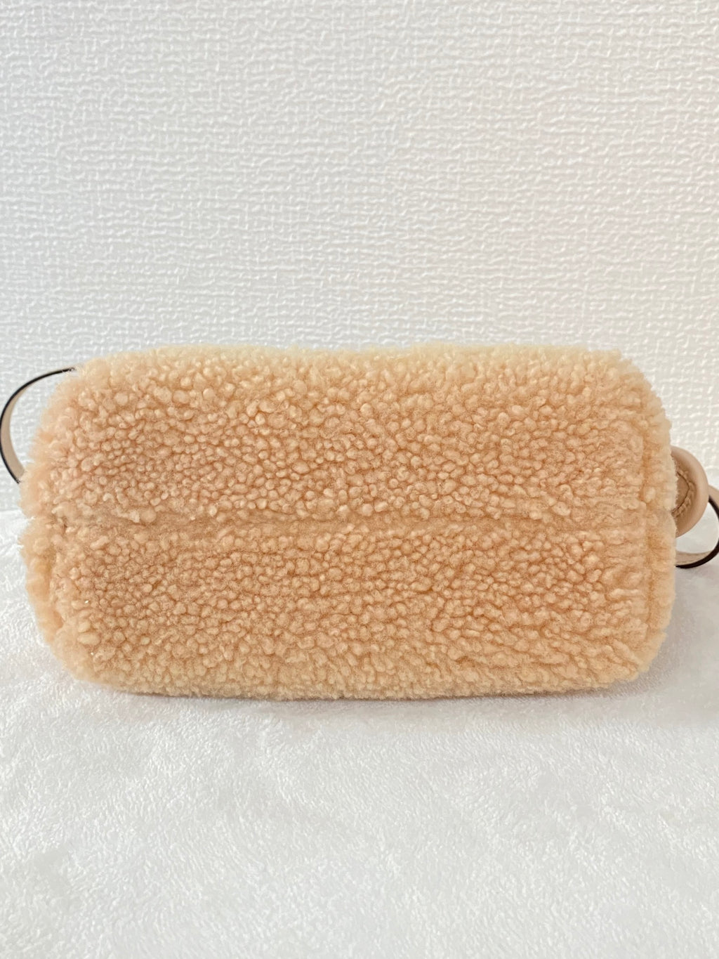 FENDI  Mini By The Way Shearling 2WAY Shoulderbag