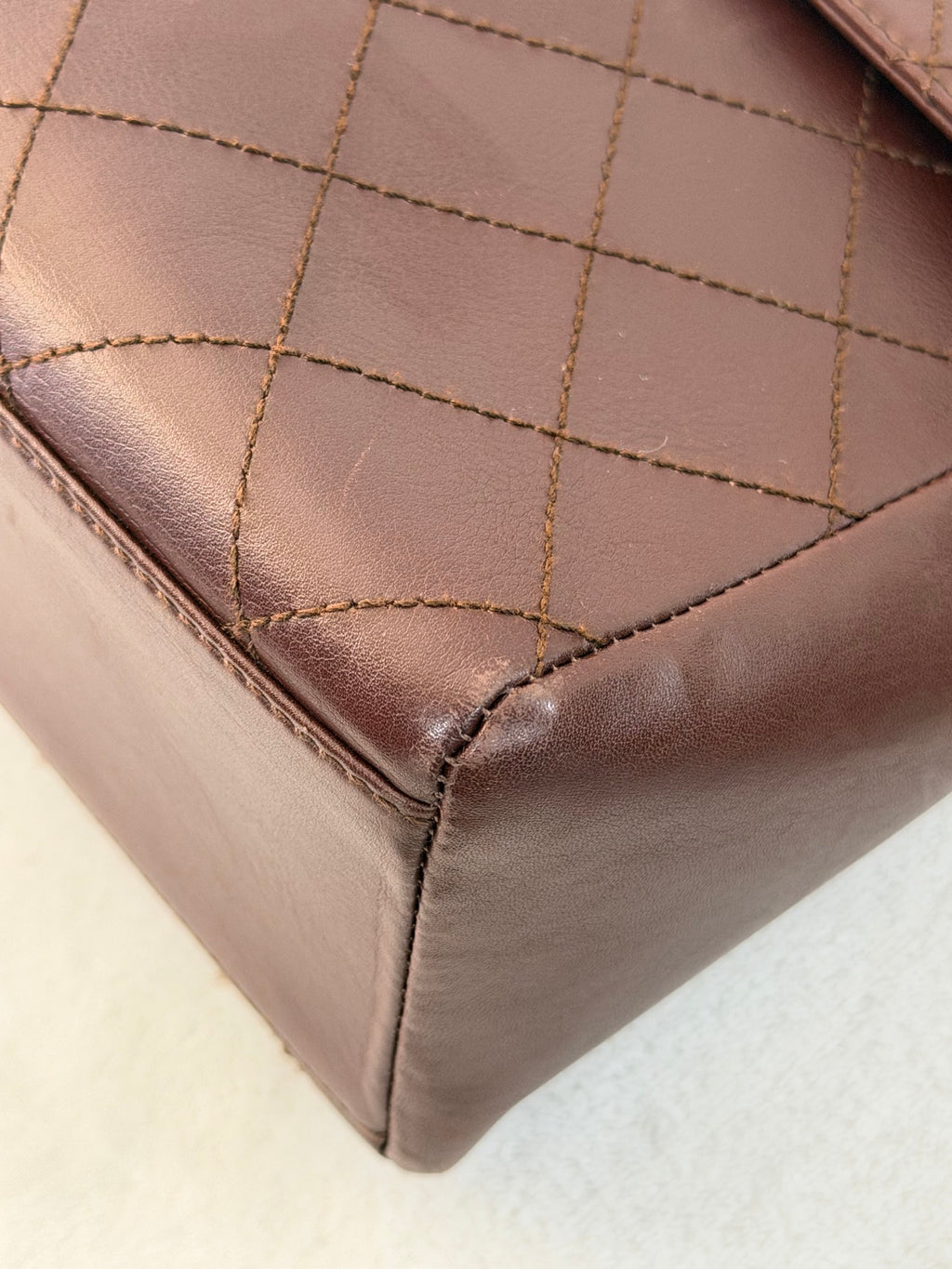 CHANEL Genuine Quilted Handbag