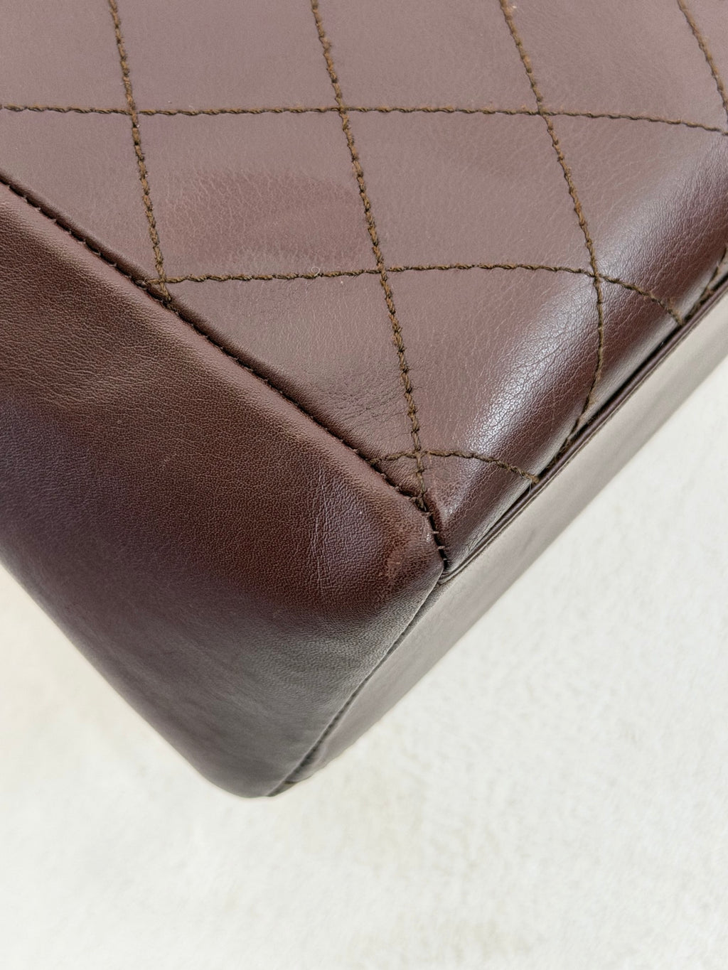 CHANEL Genuine Quilted Handbag