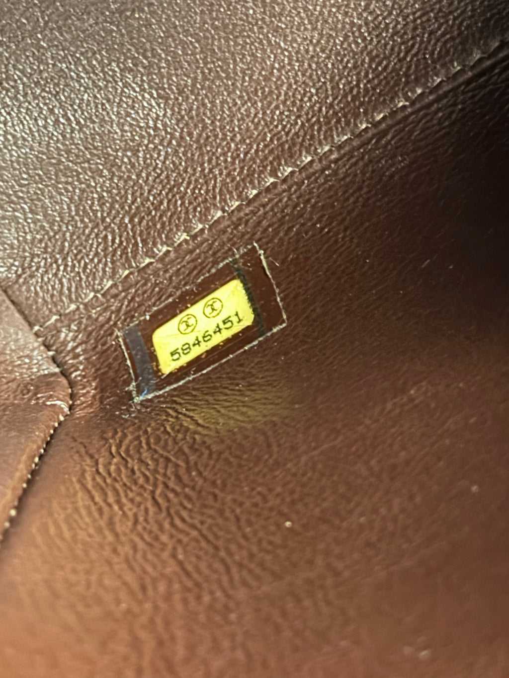 CHANEL Genuine Quilted Handbag